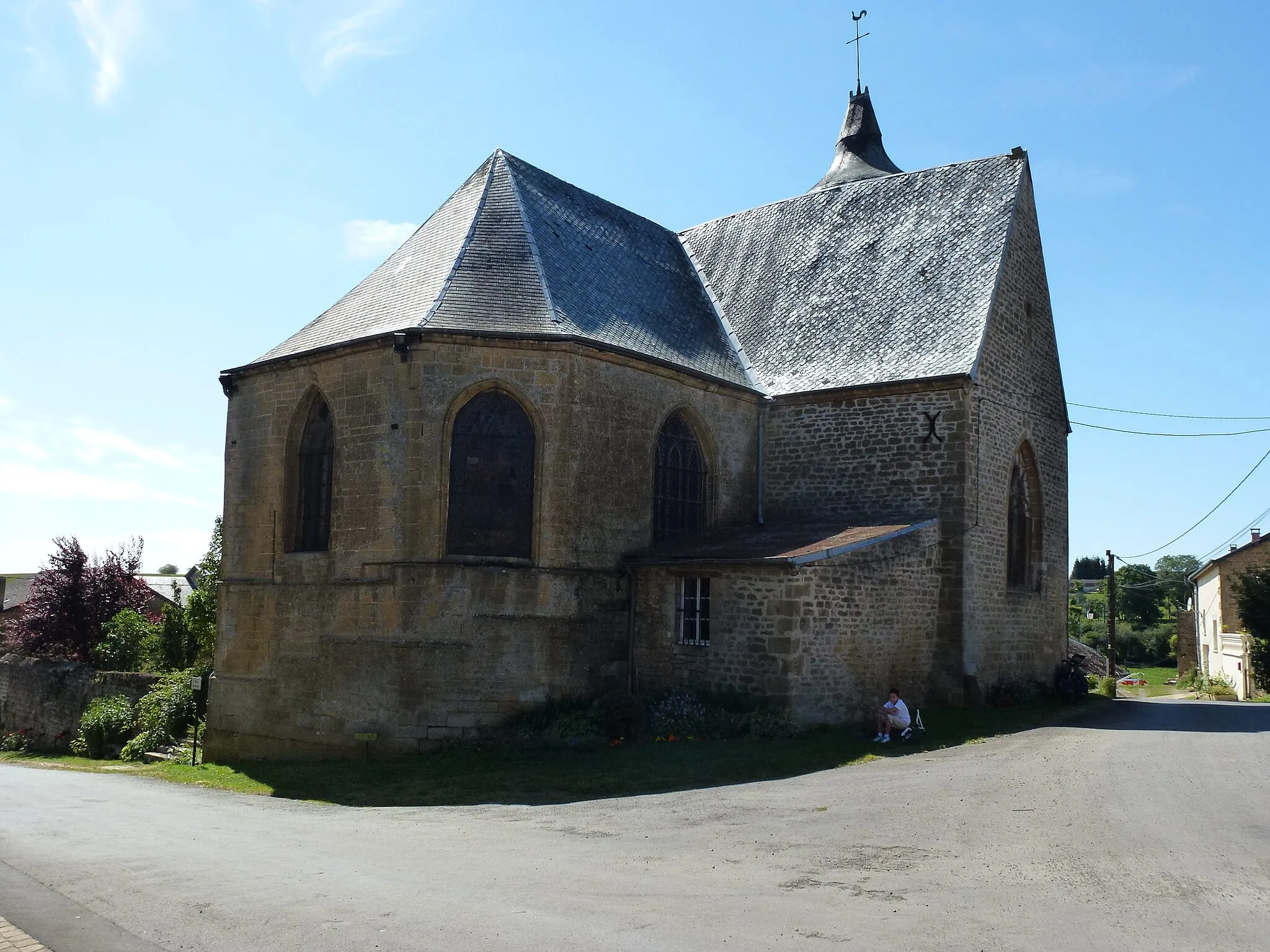 Photo showing: L'Échelle (Ardennes) église, chevet