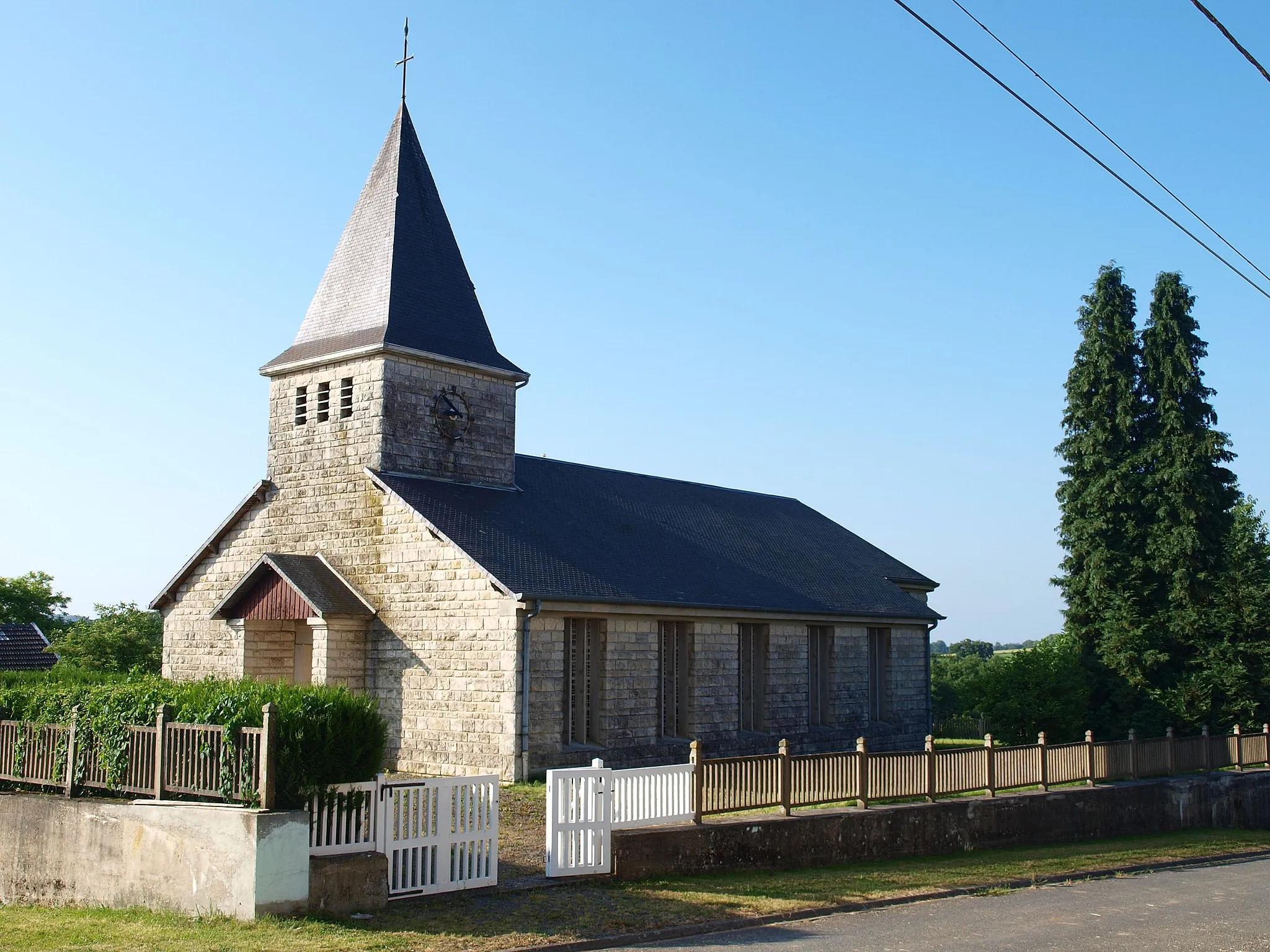 Photo showing: La Berlière (Ardennes, France) ; église