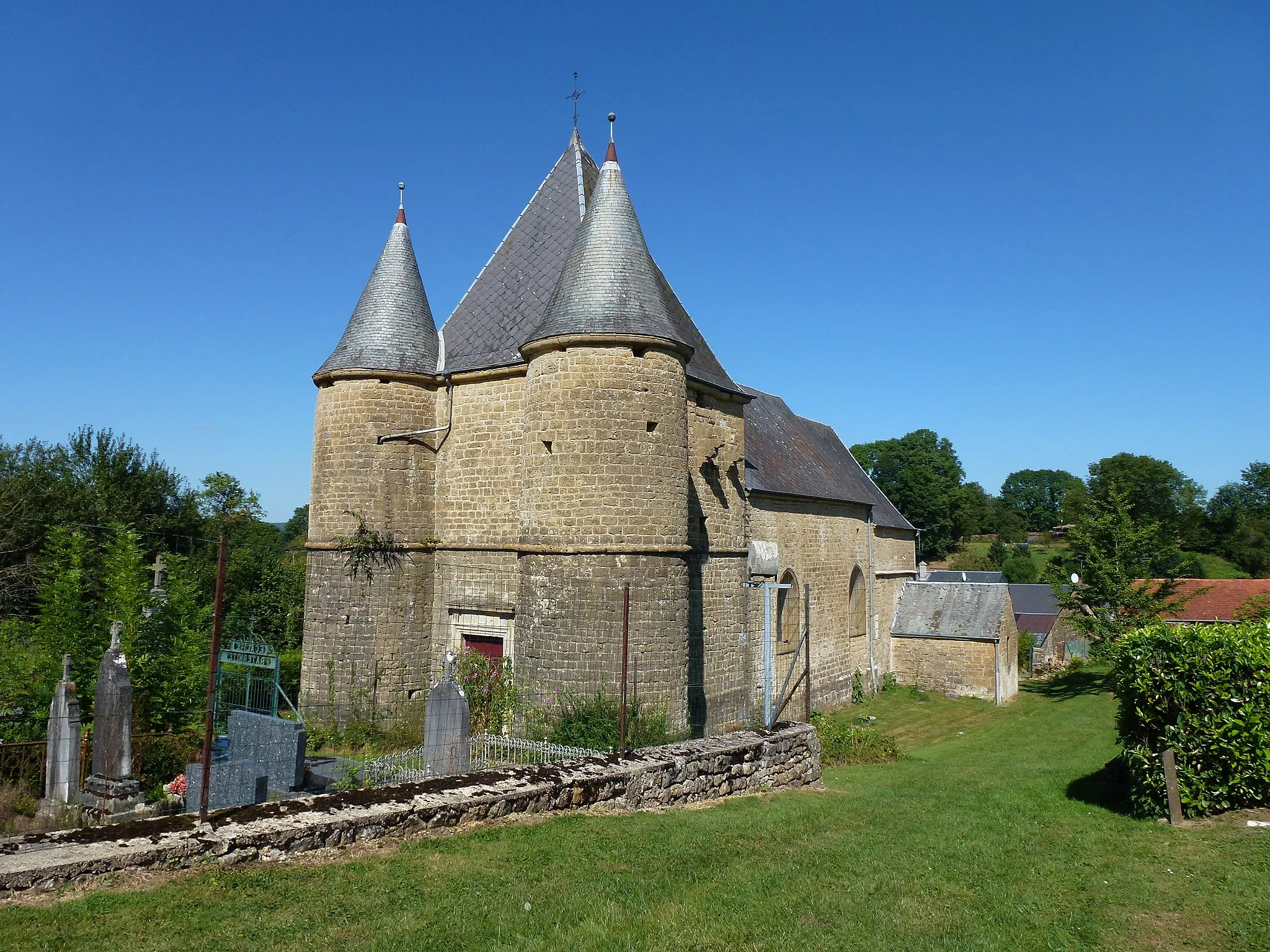 Photo showing: Rouvroy-sur-Audry (Ardennes) église de Servion