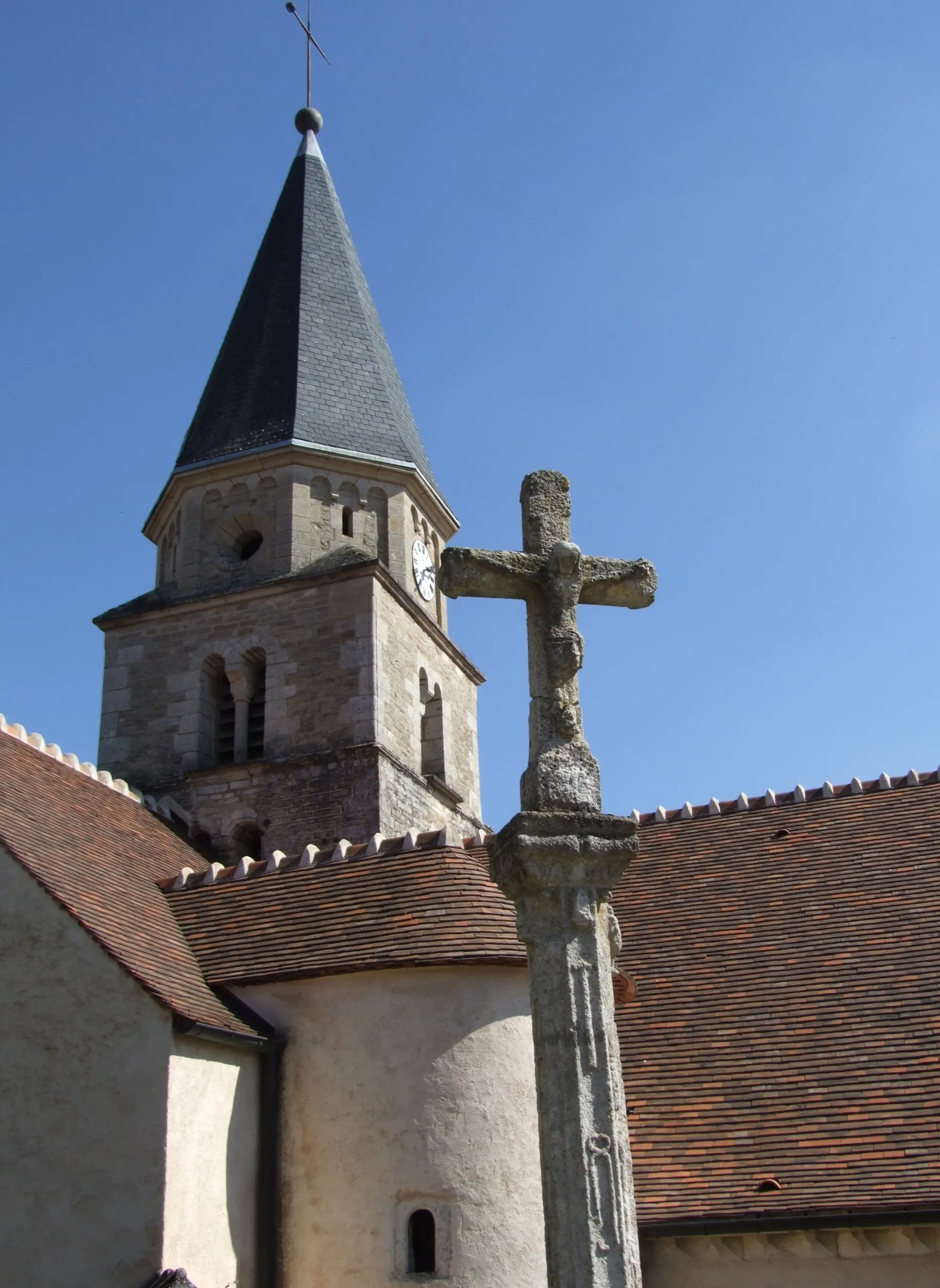 Photo showing: Saint-Martin church, Salives, Burgundy, FRANCE