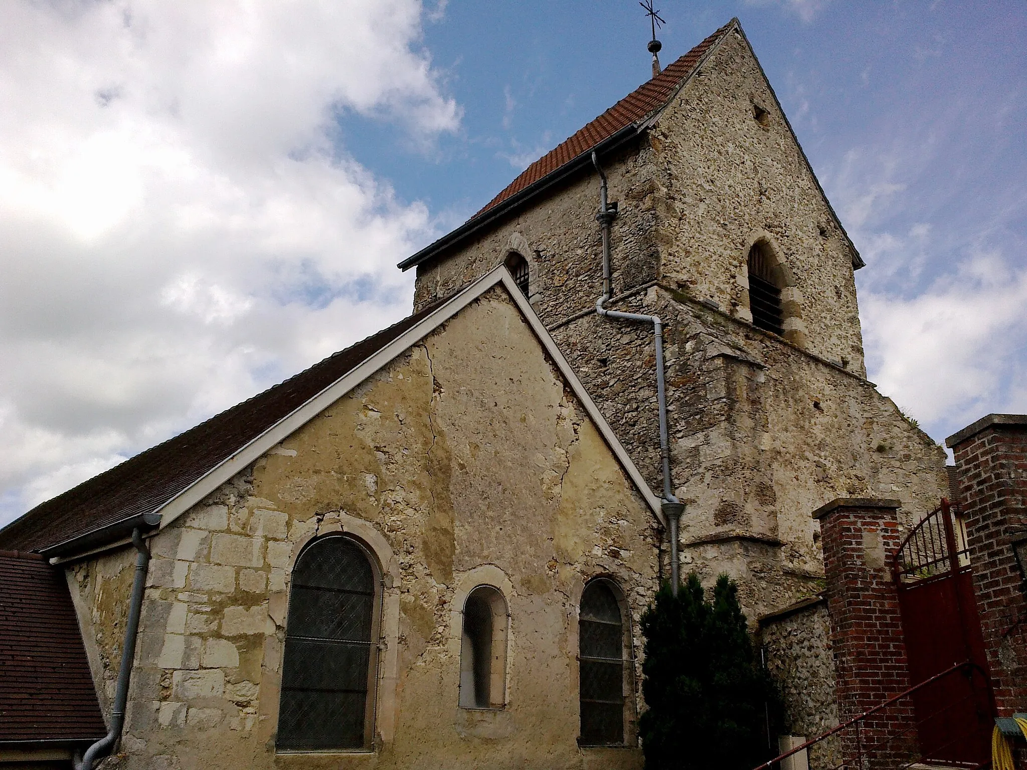 Photo showing: Marne Cormoyeux Eglise Saint-Clement Chevet 22062016