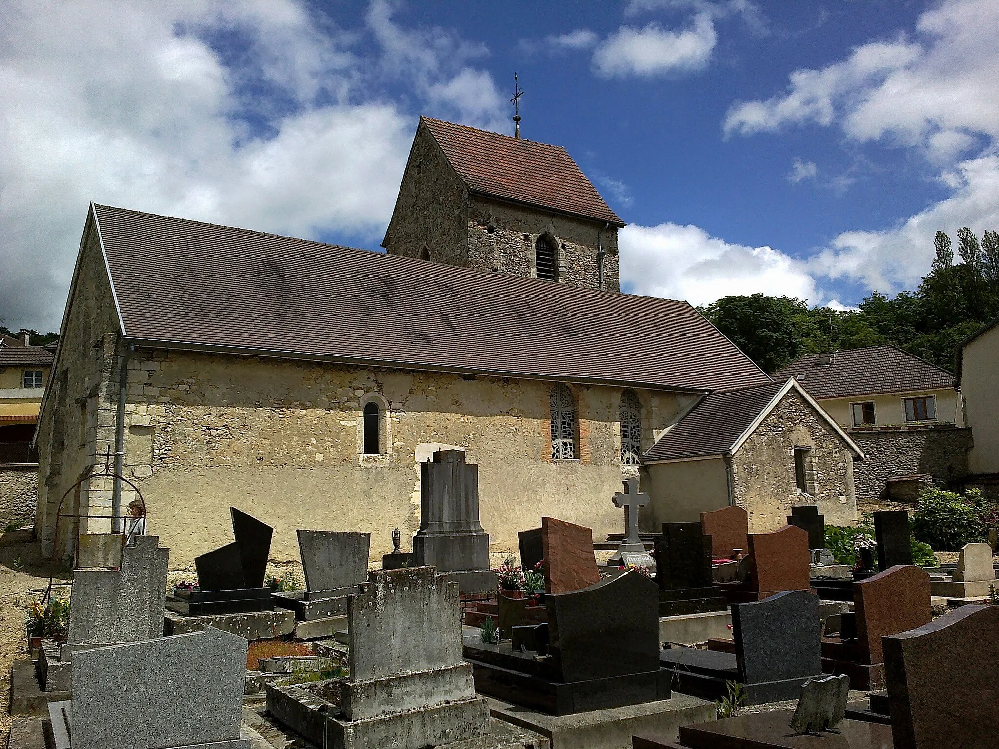 Photo showing: Marne Cormoyeux Eglise Saint-Clement Cote Sud 22062016