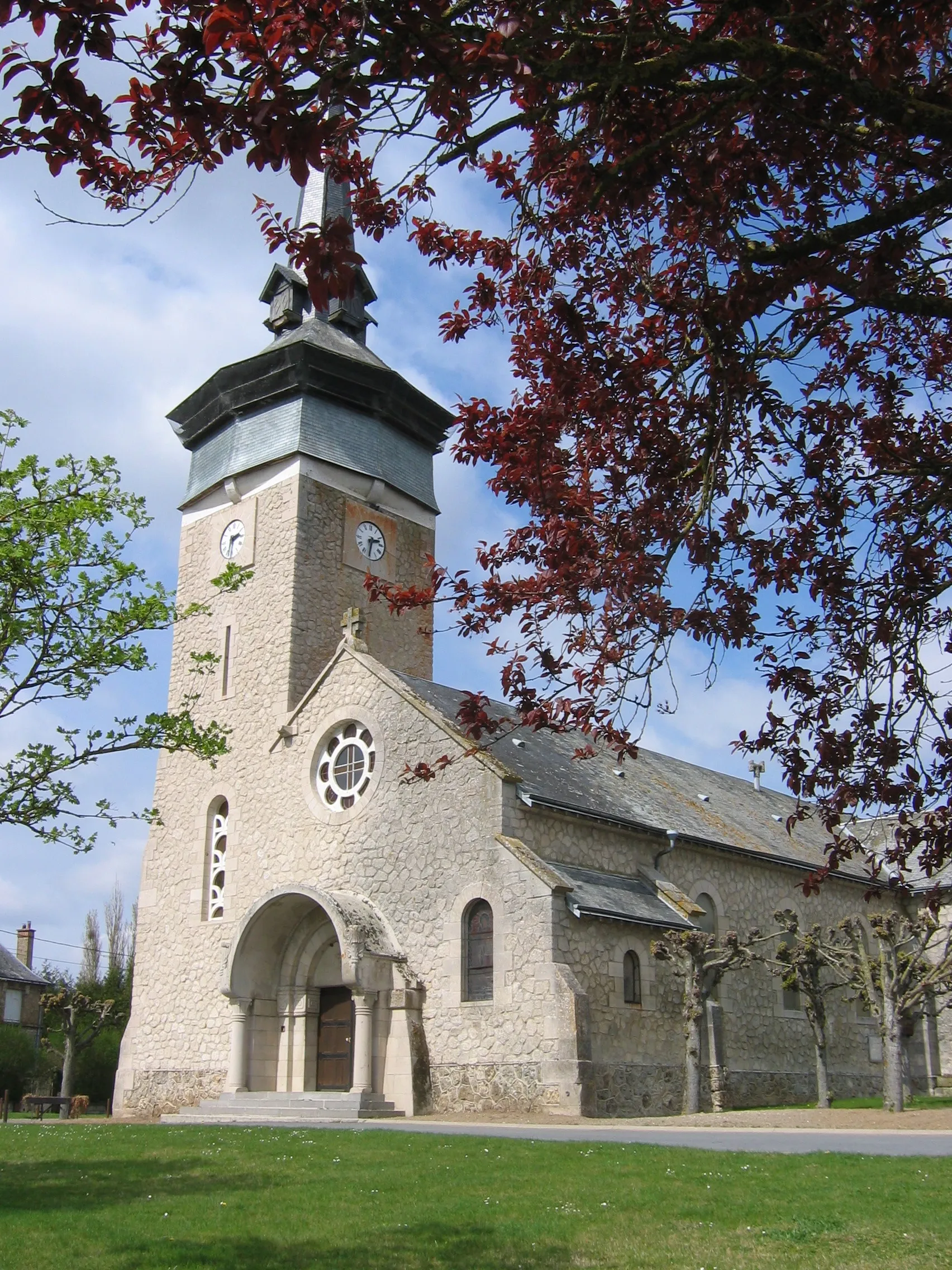Photo showing: Eglise de Banogne - Banogne-Recouvrance Ardennes France
