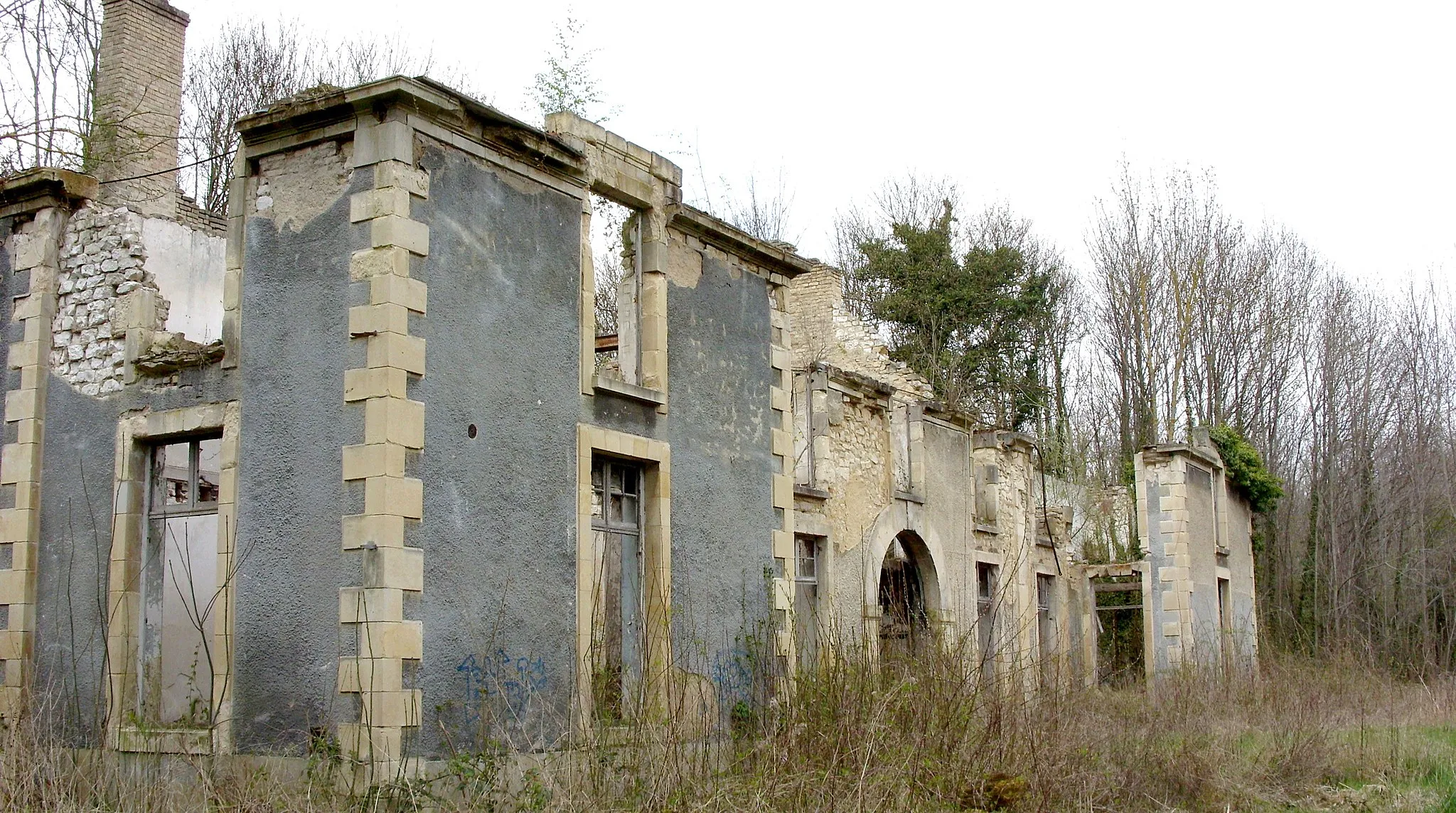 Photo showing: Château de la Malle à Saint Brice Courcelles