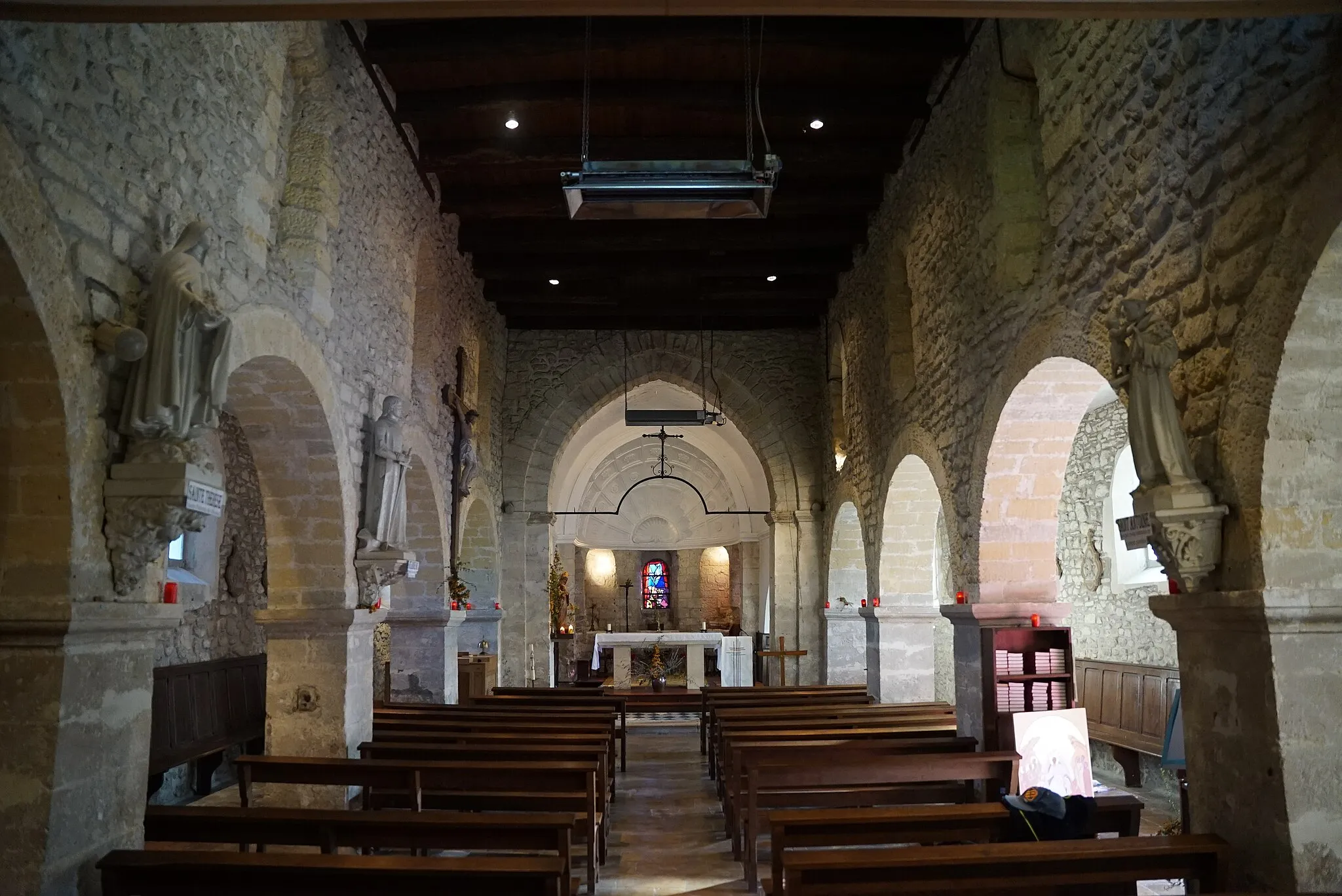 Photo showing: l'église de st Brice lors des journées du patrimoine de 2021.