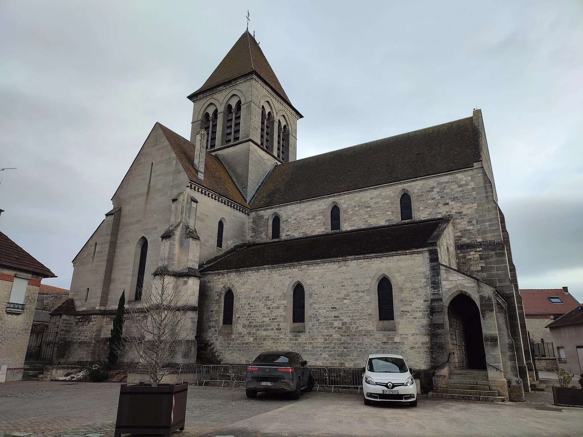 Photo showing: Église Saint-Sébastien de Bétheny (Marne), en France.