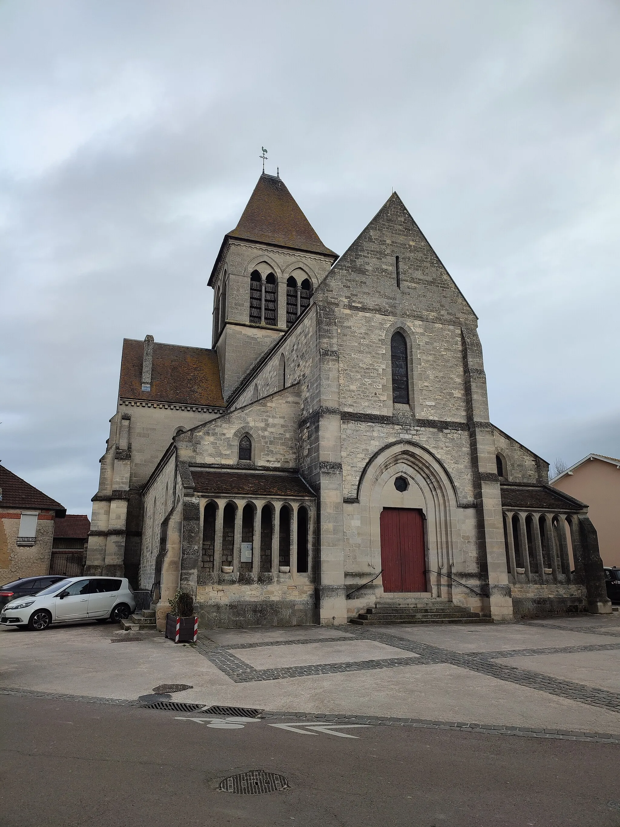 Photo showing: Église Saint-Sébastien de Bétheny (Marne), en France.