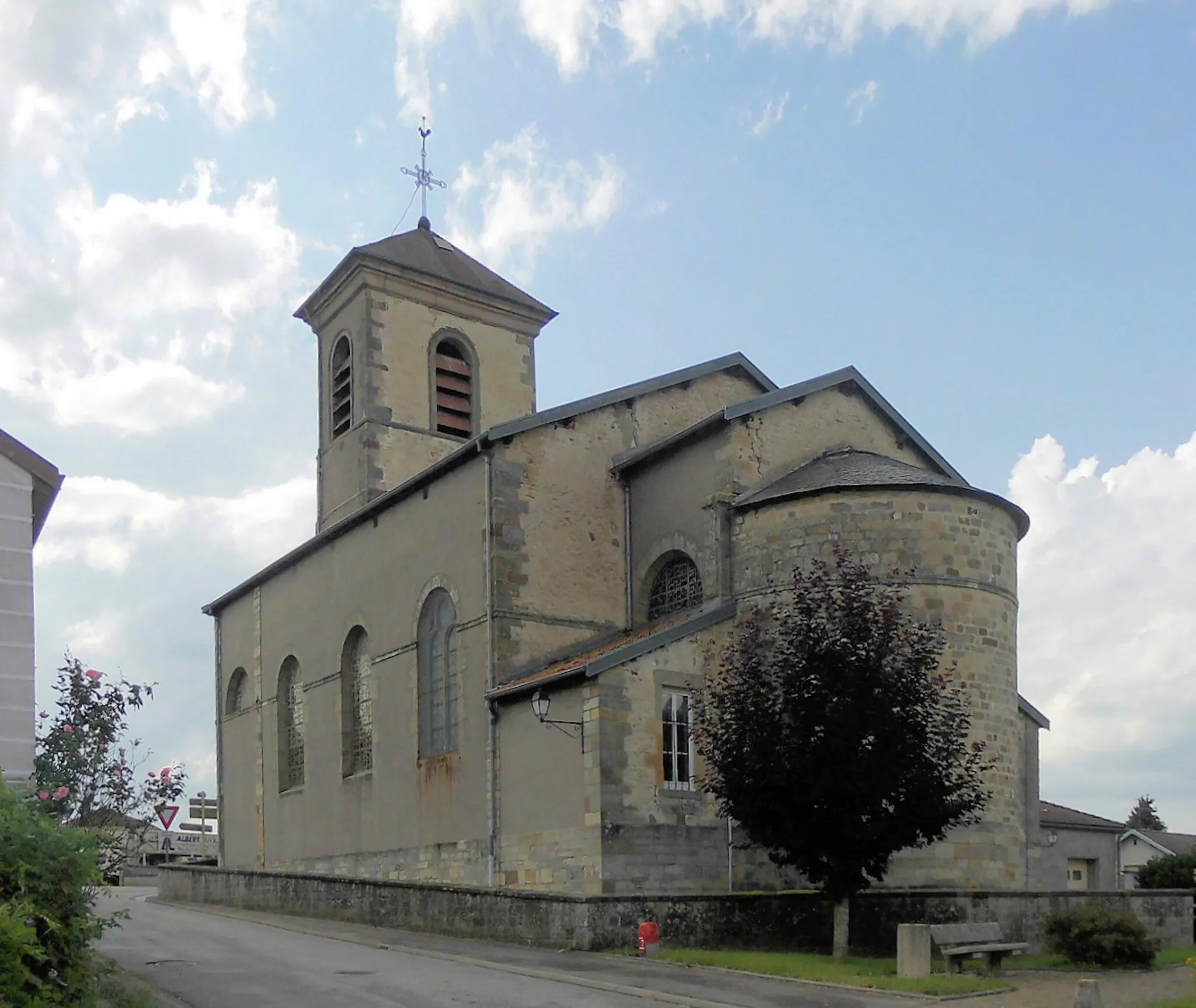 Photo showing: L'église Saint-Maurice à Crainvilliers, côté sud-est