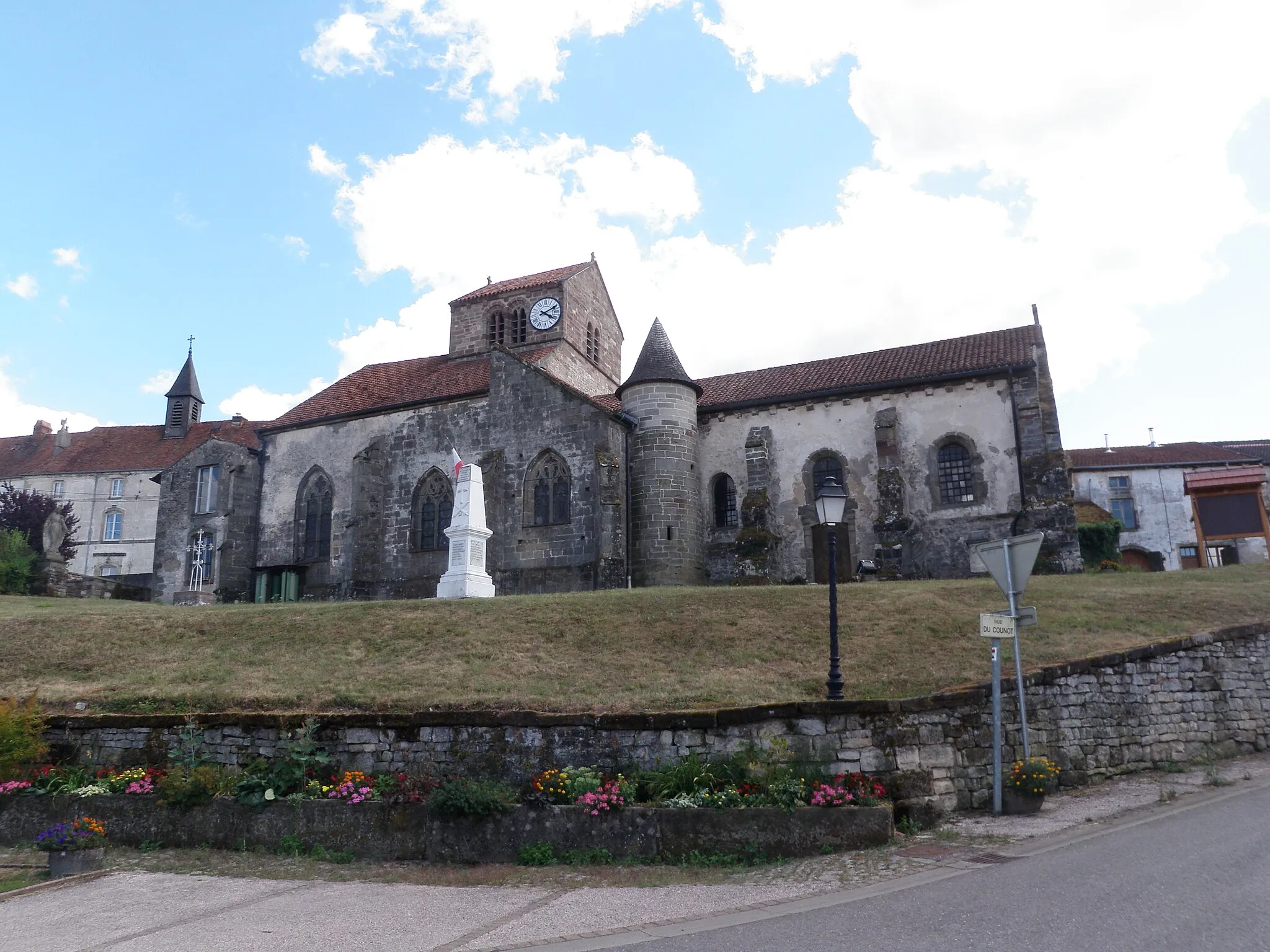 Photo showing: Eglise Saint-Remy de Godoncourt