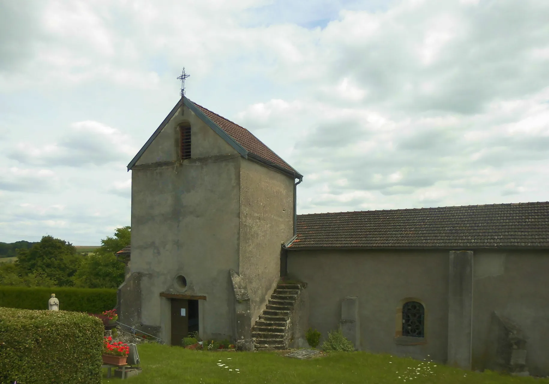 Photo showing: L'église Saint-Valbert de Lironcourt