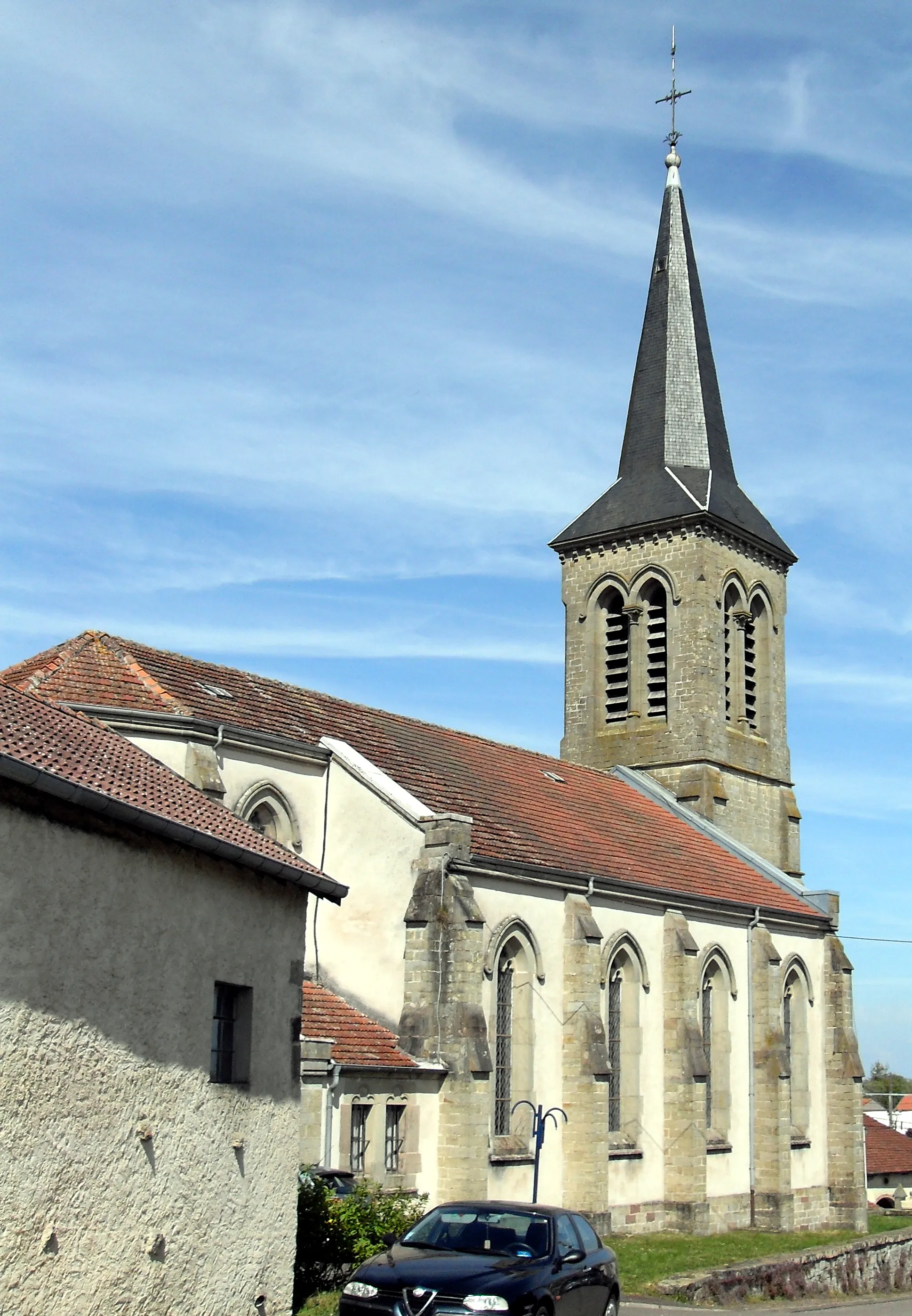 Photo showing: L'église de l'Assomption-de-Notre-Dame à Mont-lès-Lamarche