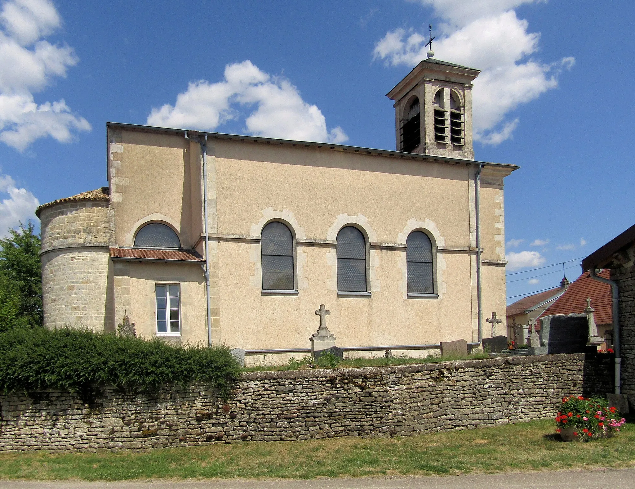 Photo showing: L'église Saint-Didier de Seraumont, côté ouest