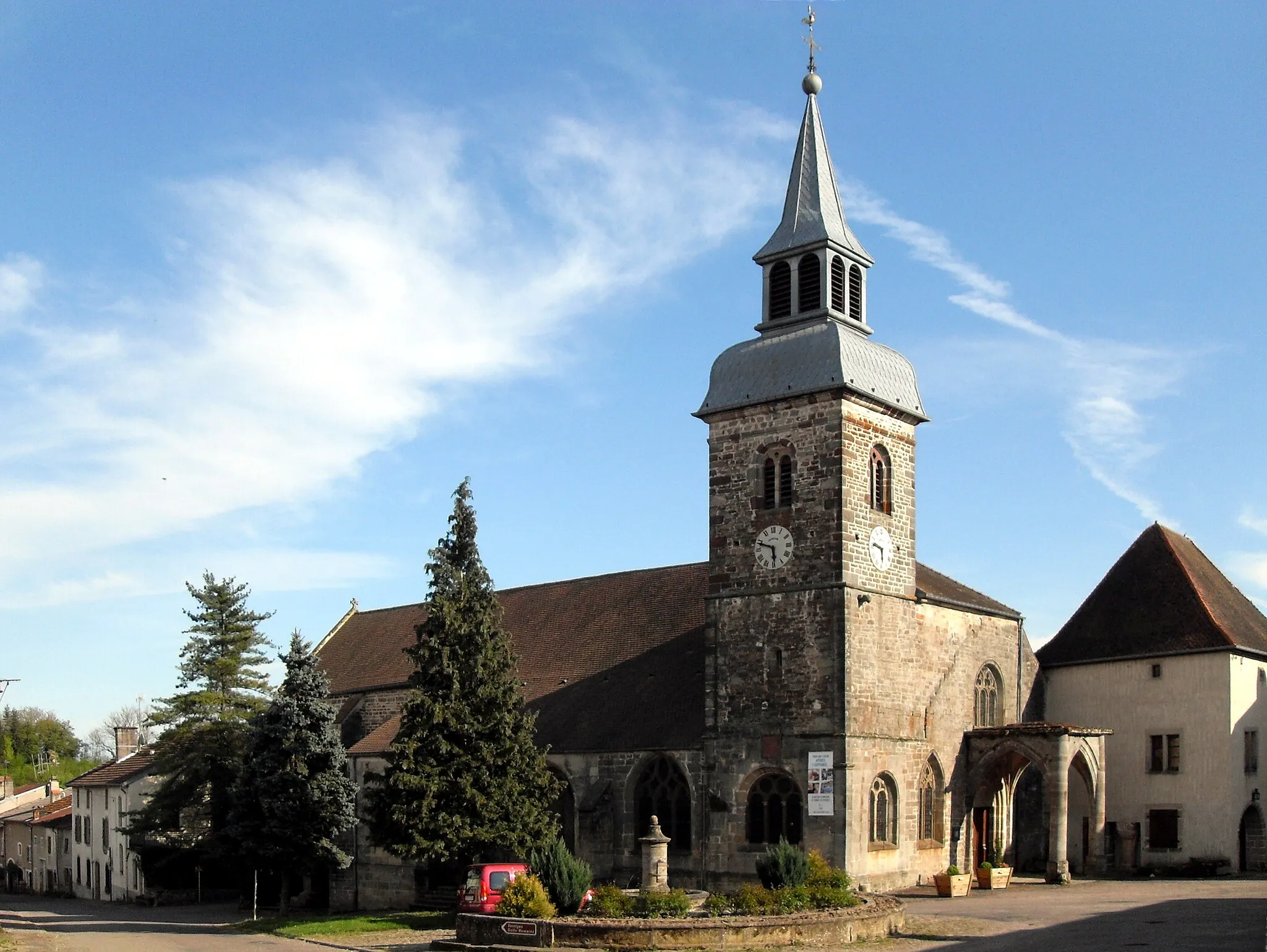 Photo showing: L'église de l'assomption de Jonvelle