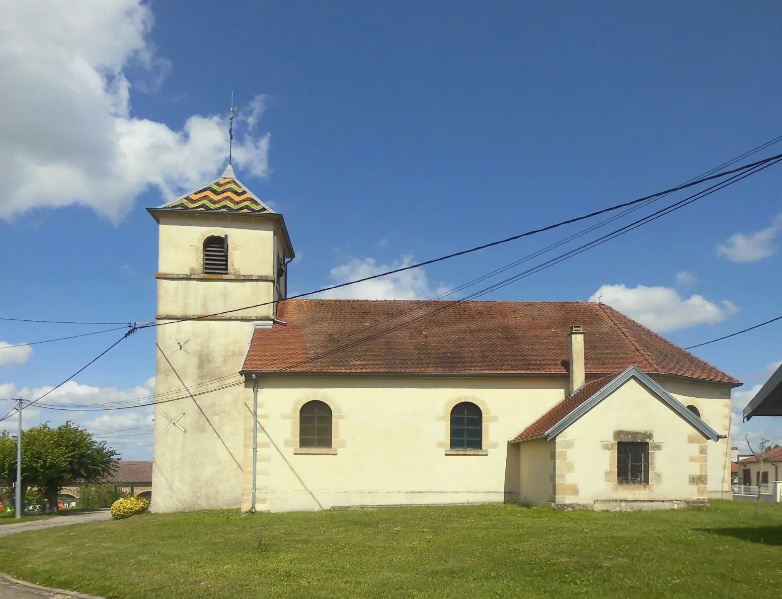 Photo showing: L'église Sainte-Suzanne de Saponcourt