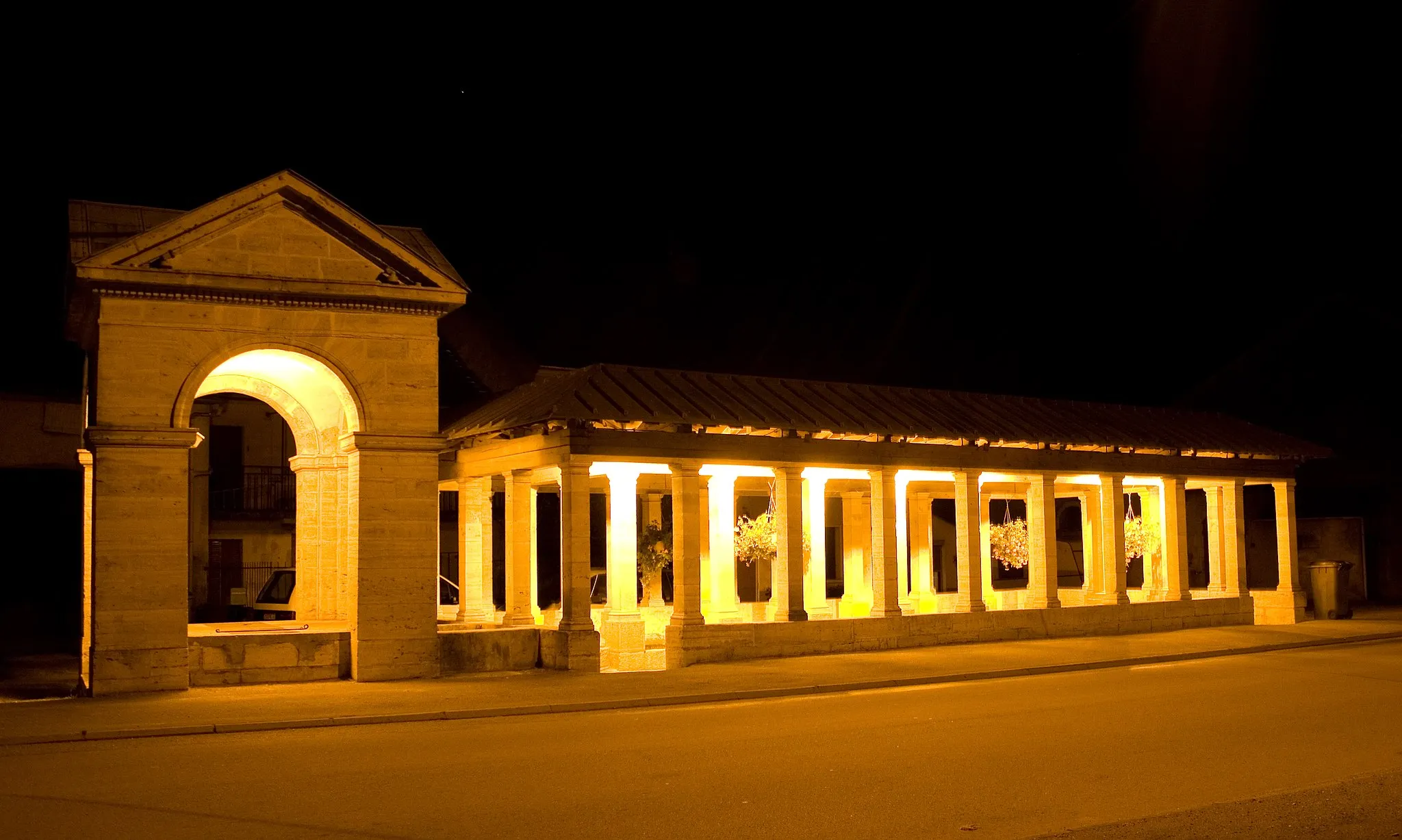 Photo showing: Lavoir à Oyrières en Haute-Saone