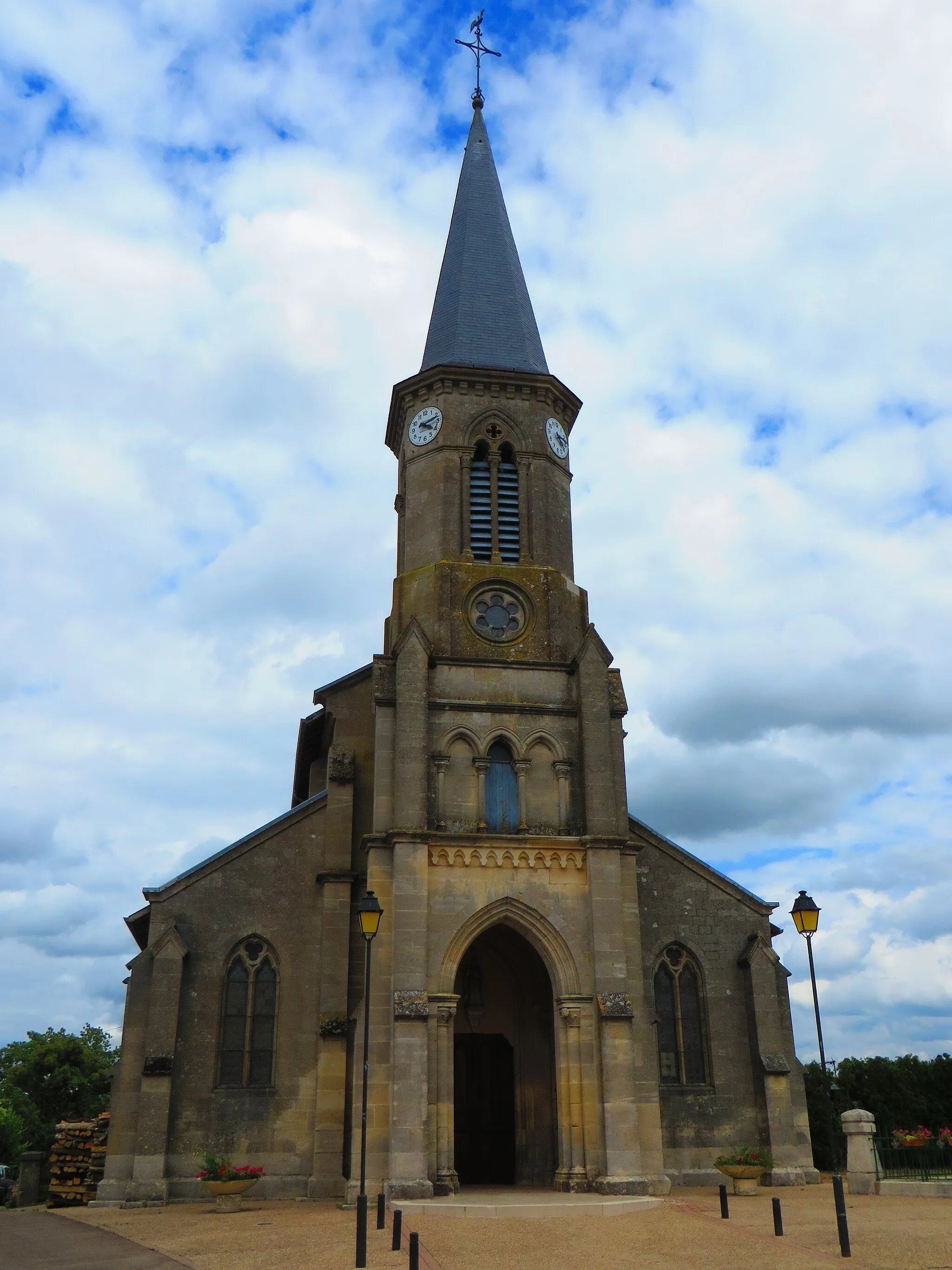 Photo showing: Ancemont L'église Saint-Jean-Baptiste
