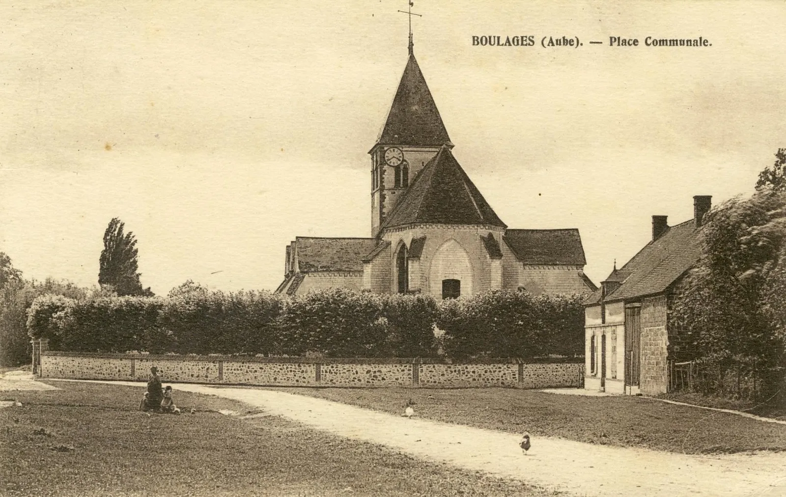 Photo showing: Carte postale du village