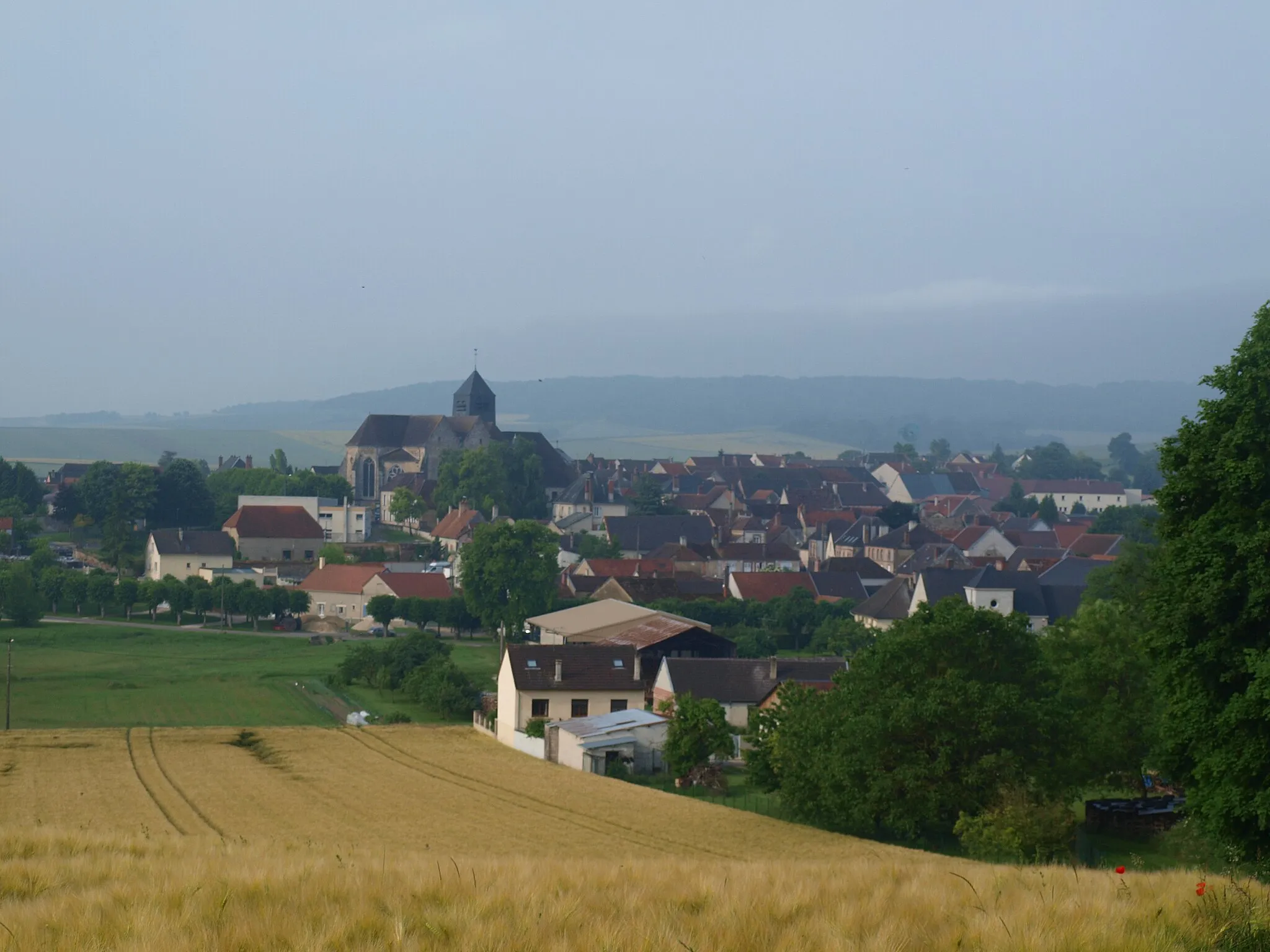 Photo showing: Barbonne-Fayel (Marne, France) , le village