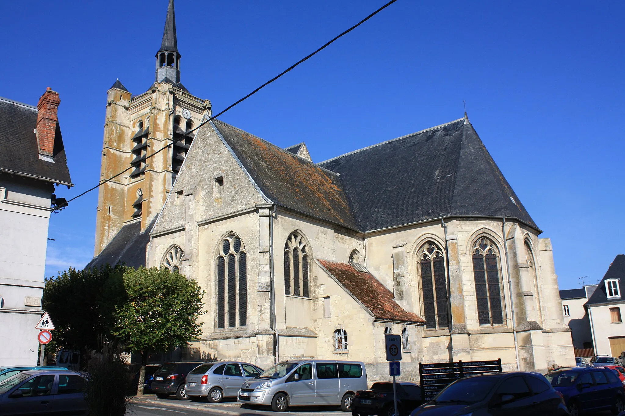 Photo showing: Église Saint-Macre de Fère-en-Tardenois