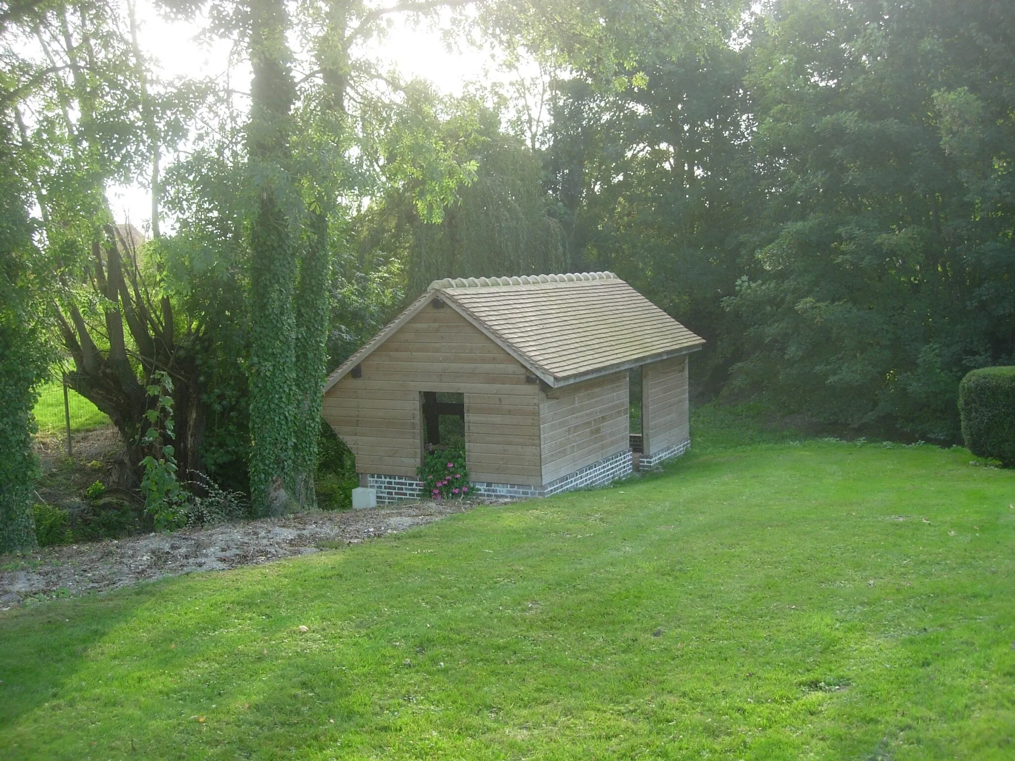 Photo showing: Lavoir de Saint-Flavy (Aube)