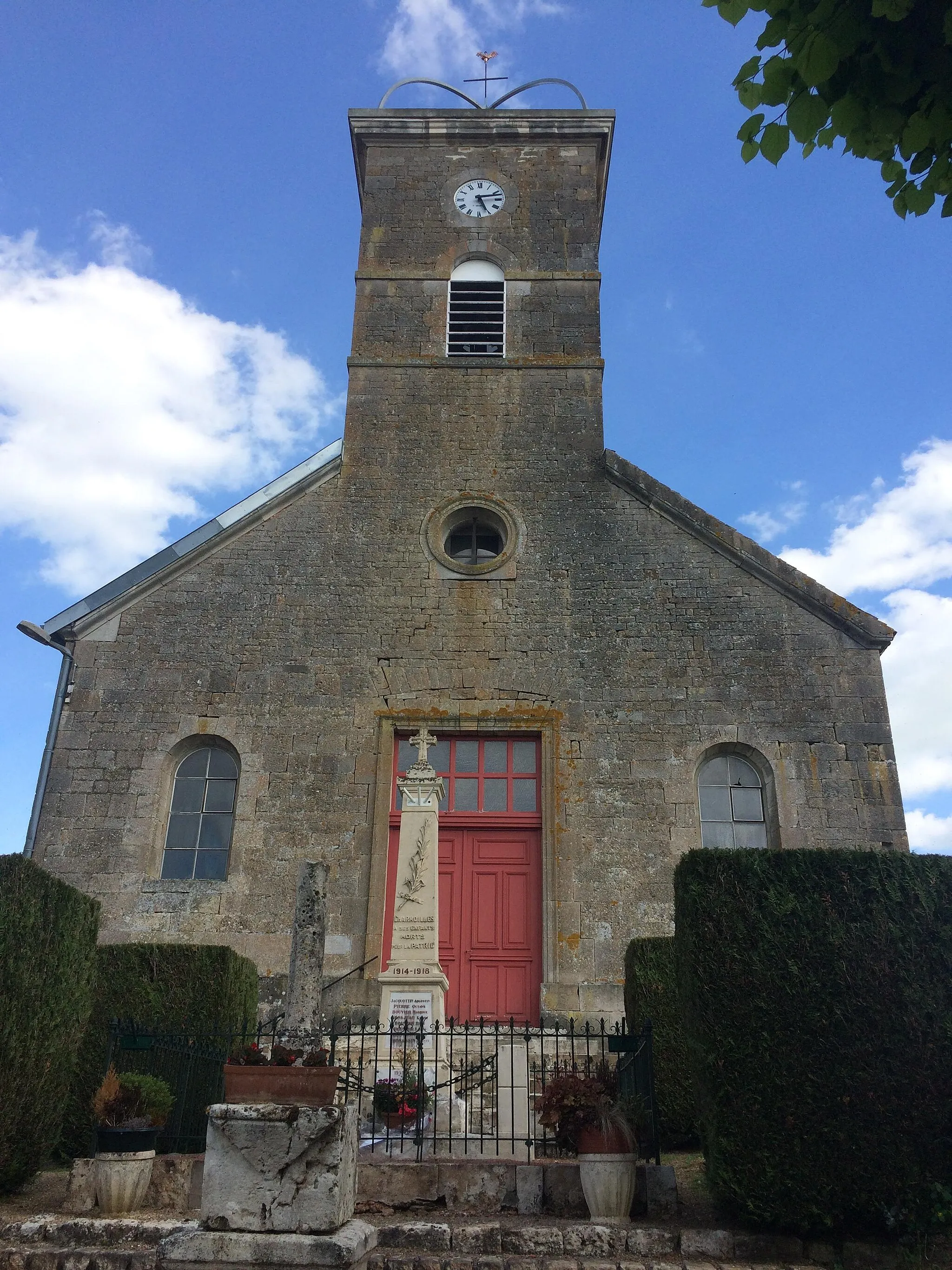 Photo showing: Eglise de Charmoilles