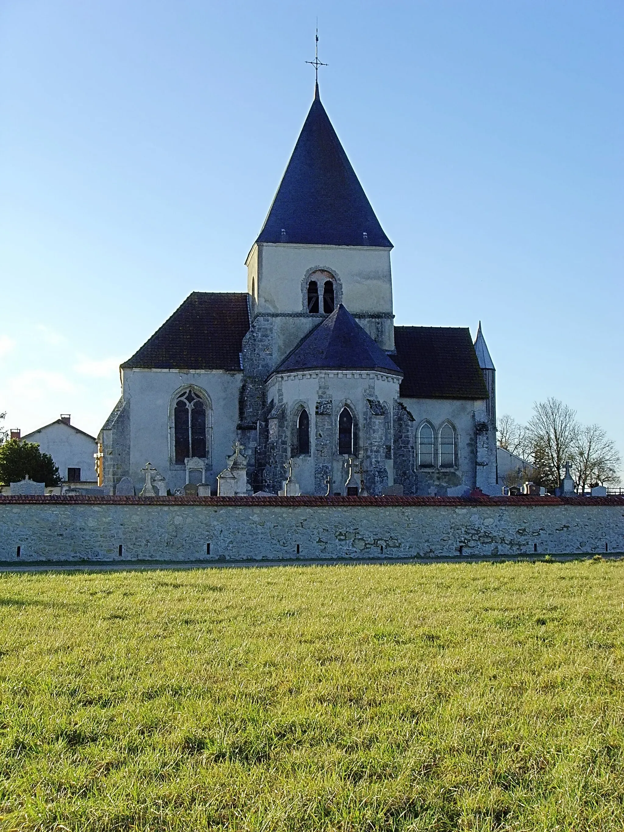 Photo showing: L'église de Bannes (Marne, France)