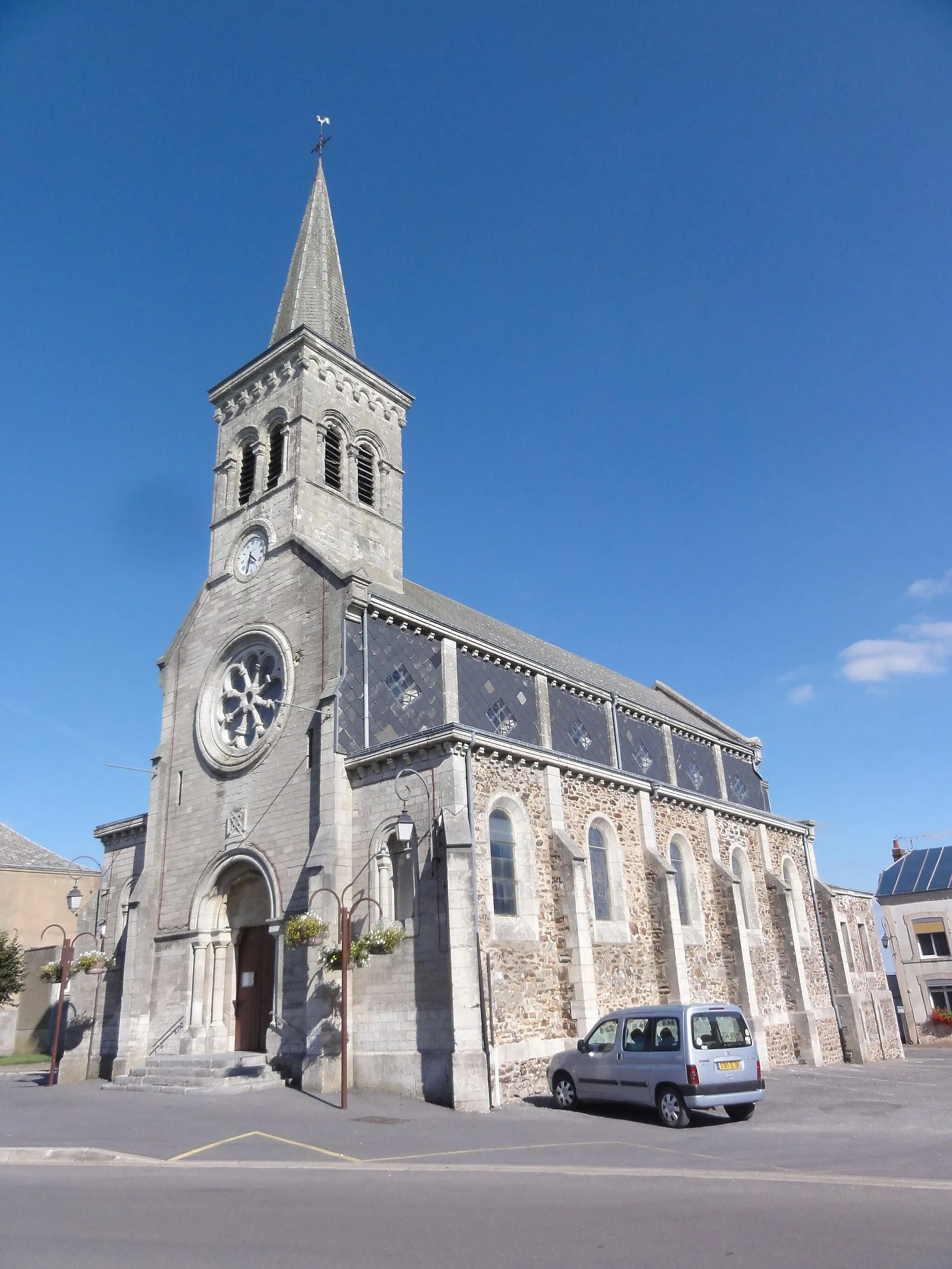 Photo showing: Bourg-Fidèle (Ardennes) église