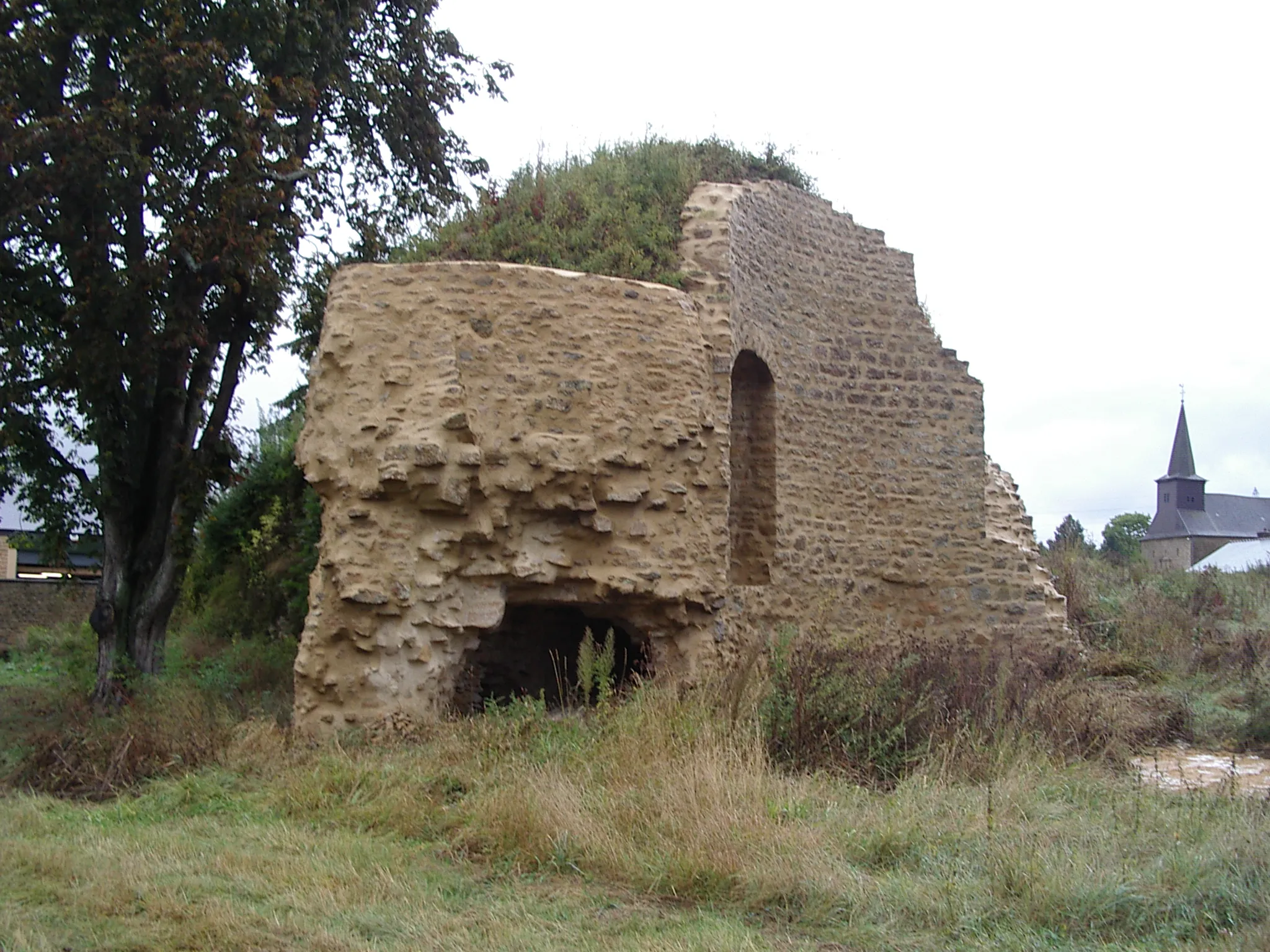 Photo showing: Vestiges du Château : Le château de Lumes est un château situé à Lumes, en France