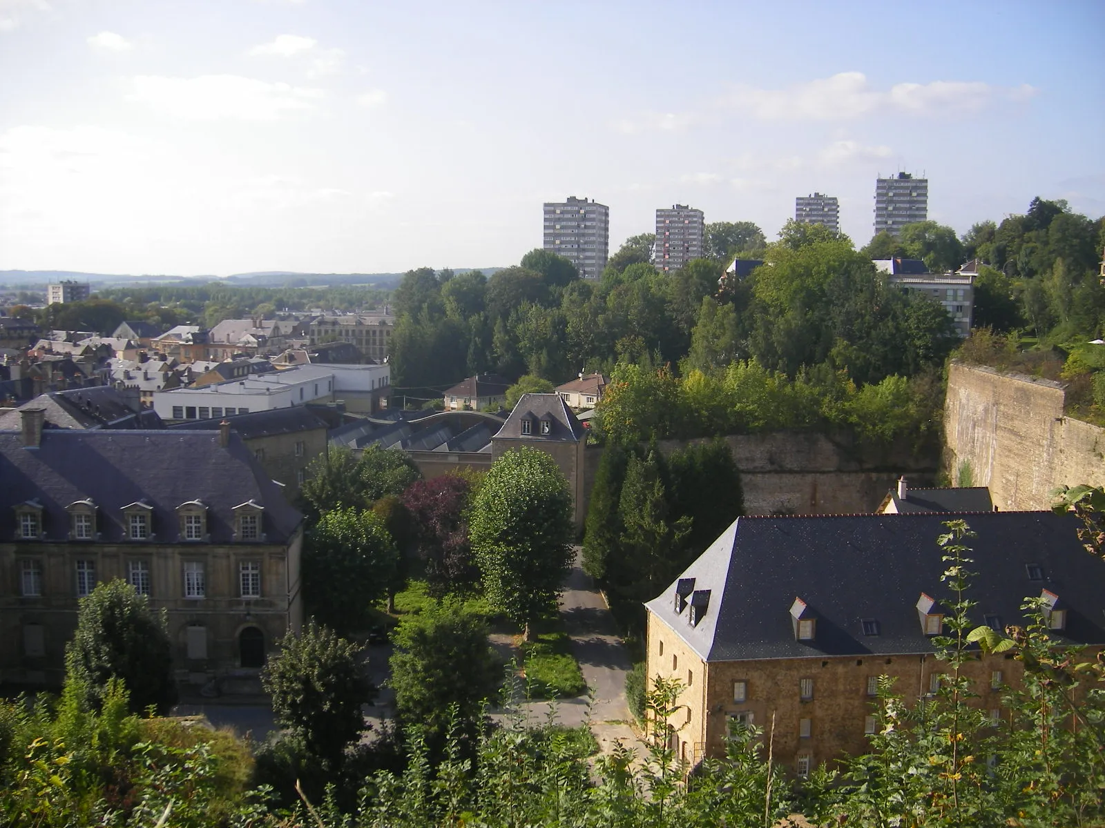 Photo showing: Vue de Sedan (Ardennes, France).