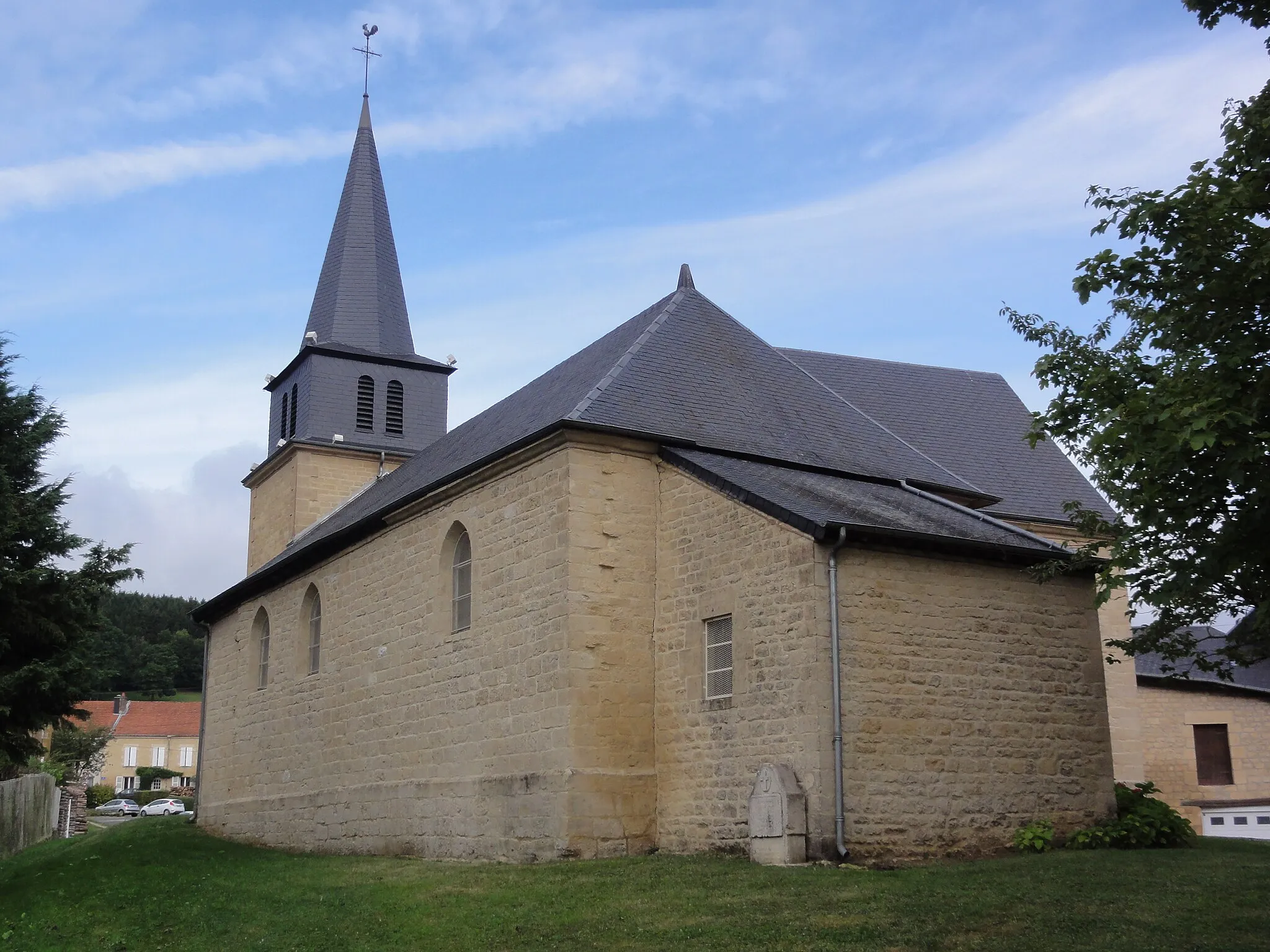 Photo showing: Warnécourt (Ardennes) église