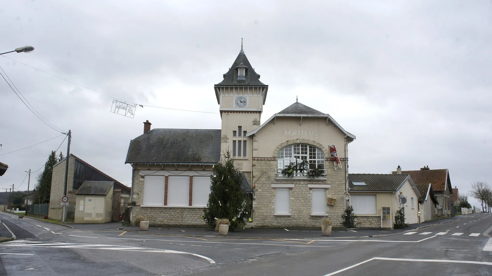 Photo showing: Mairie_à Bermericourt .