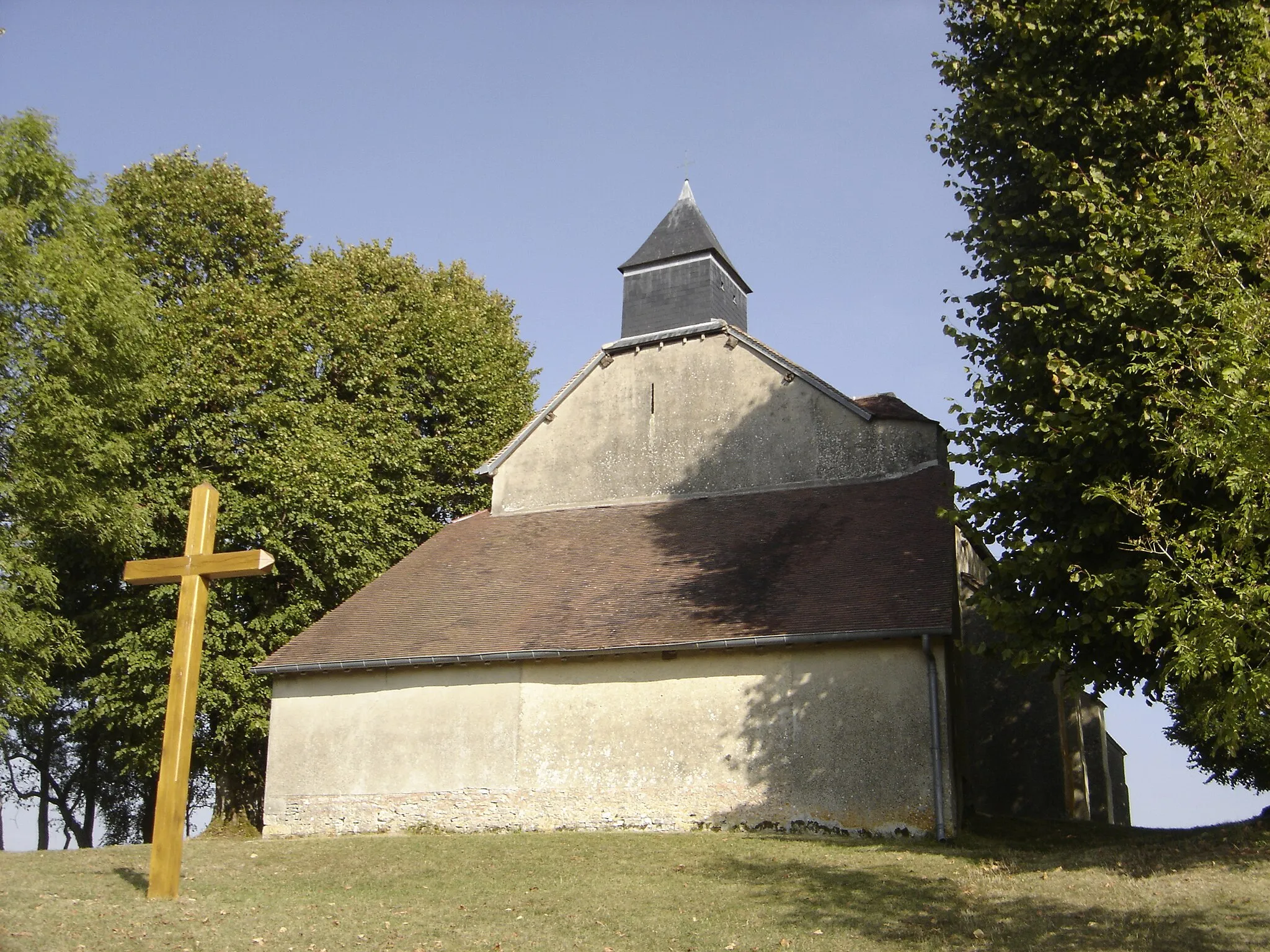 Photo showing: Chapelle romane de Mondeville - Champignol-lez-Mondeville - Aube, France