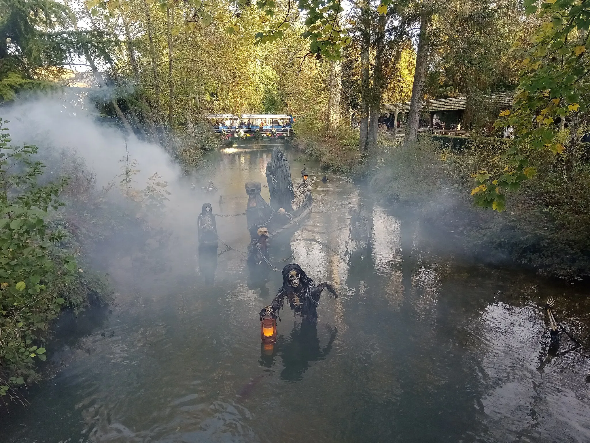 Photo showing: Le Landion à Nigloland durant Nigloween 2022, Dolancourt, Aube, France