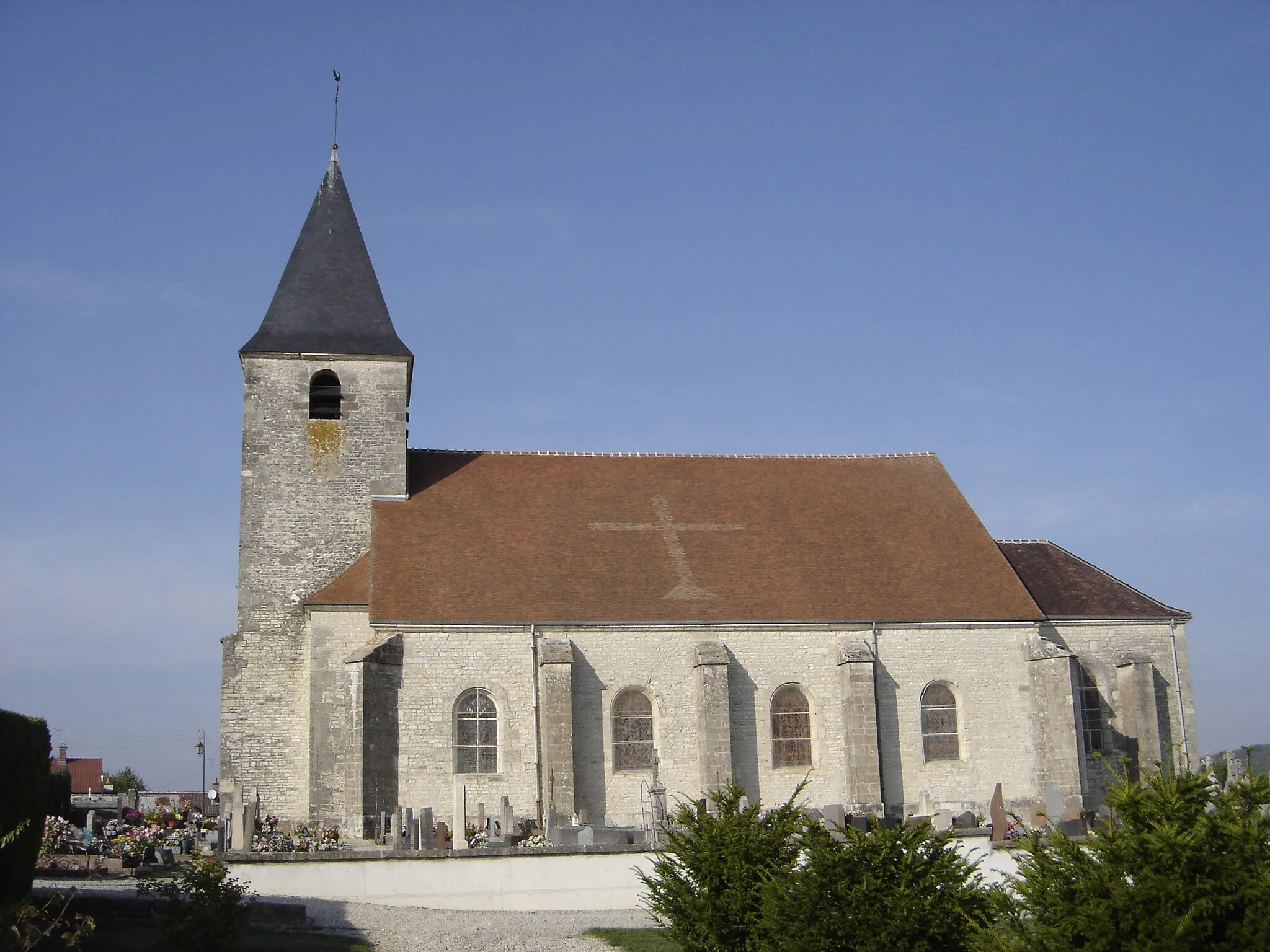 Photo showing: église de Ville-sous-la-Ferté (Aube, France)