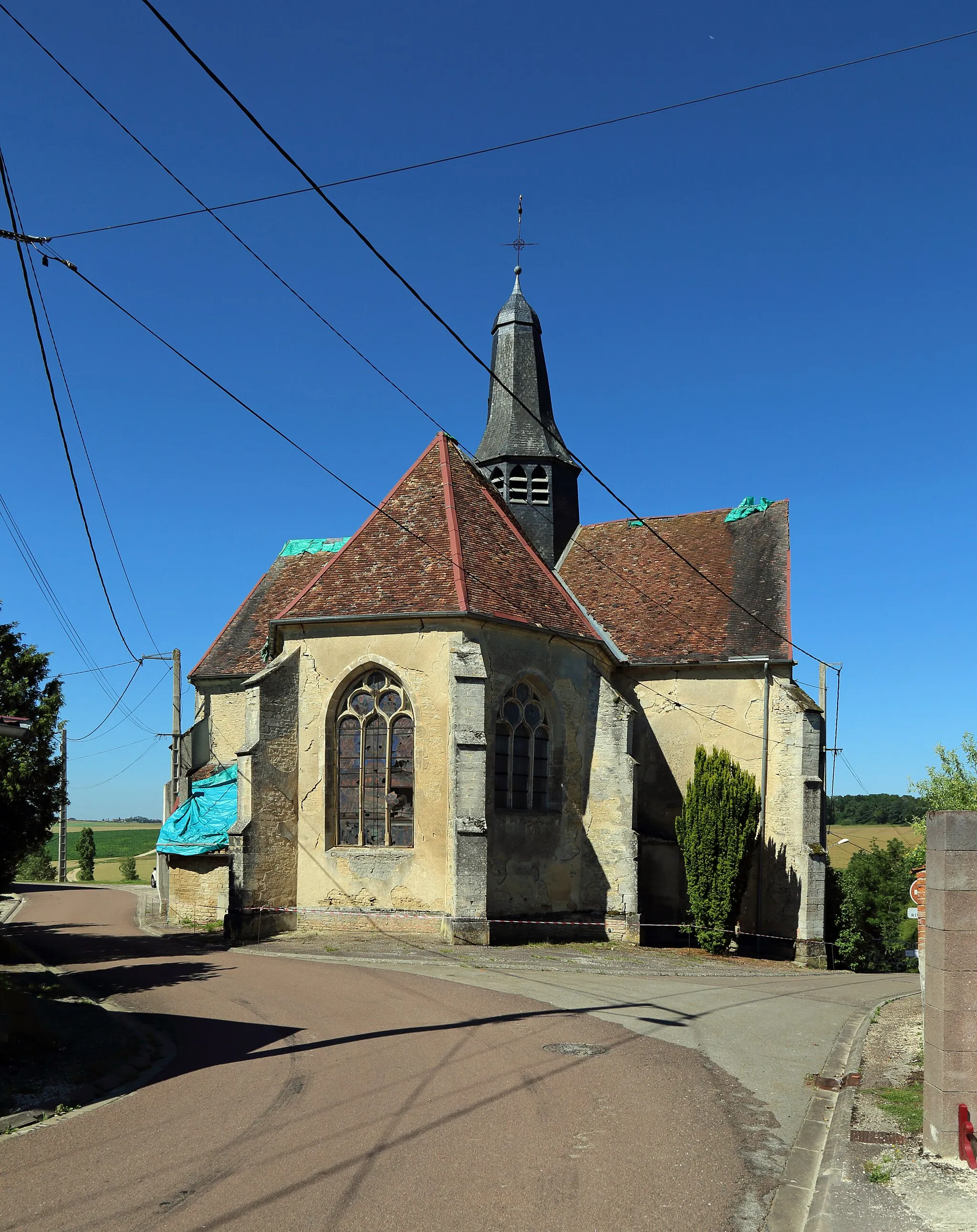 Photo showing: This building is inscrit au titre des monuments historiques de la France. It is indexed in the base Mérimée, a database of architectural heritage maintained by the French Ministry of Culture, under the reference PA00078318 .