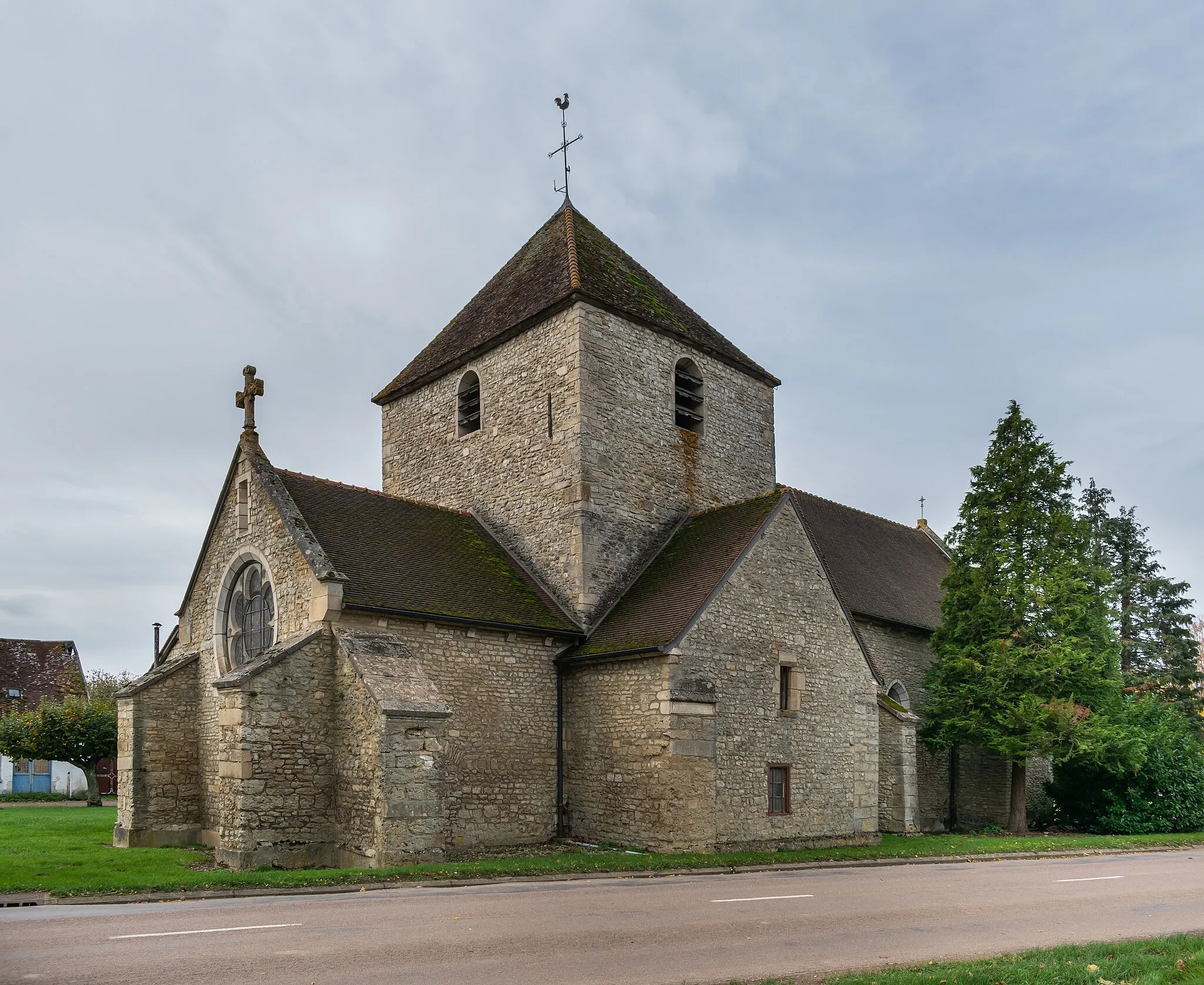 Photo showing: Saint Germain of Auxerre church in Villemorien, Aube, France