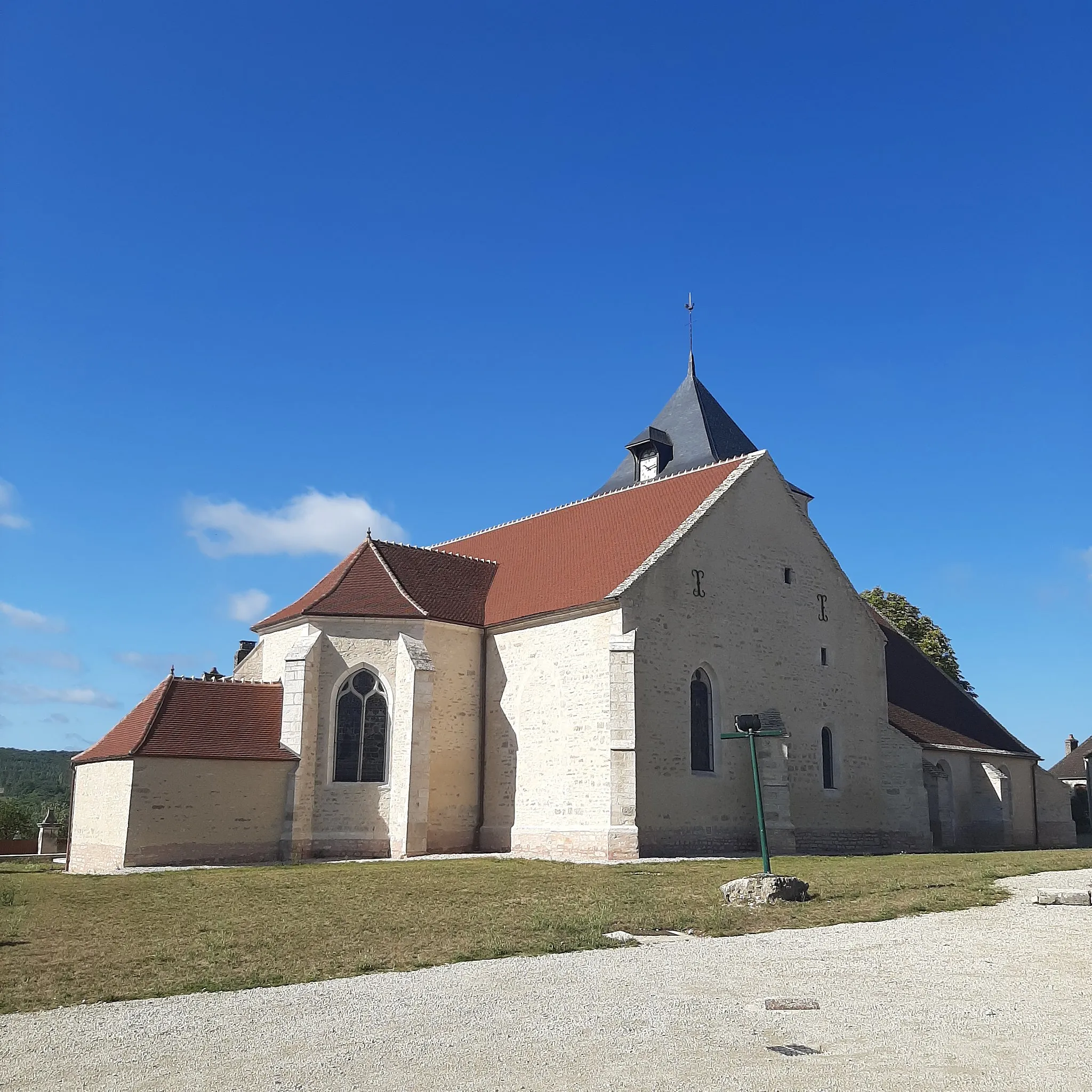Photo showing: Eglise Notre-Dame-de-l'Assomption de Landreville (façade nord)