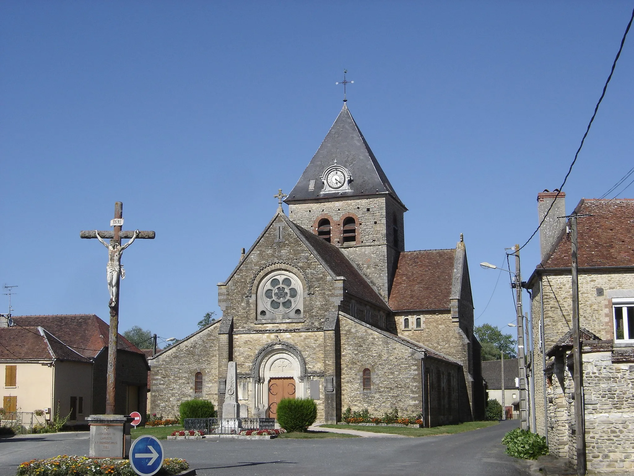 Photo showing: église Saint Laurent - Villy en Trodes - Aubde - France