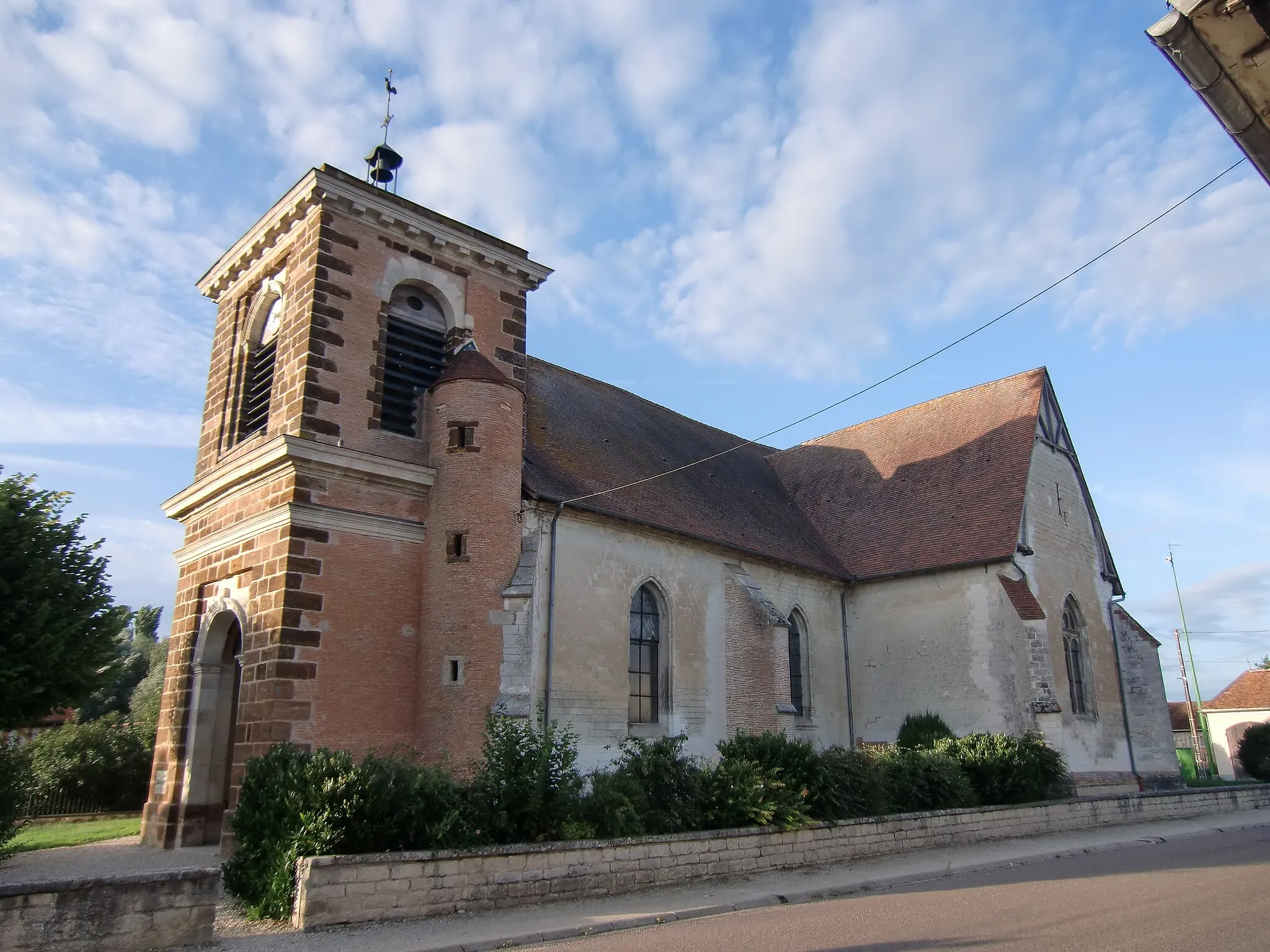 Photo showing: église Saint Clément et Saint Barthélemy de Brévonnes (Aube, Champagne, France)