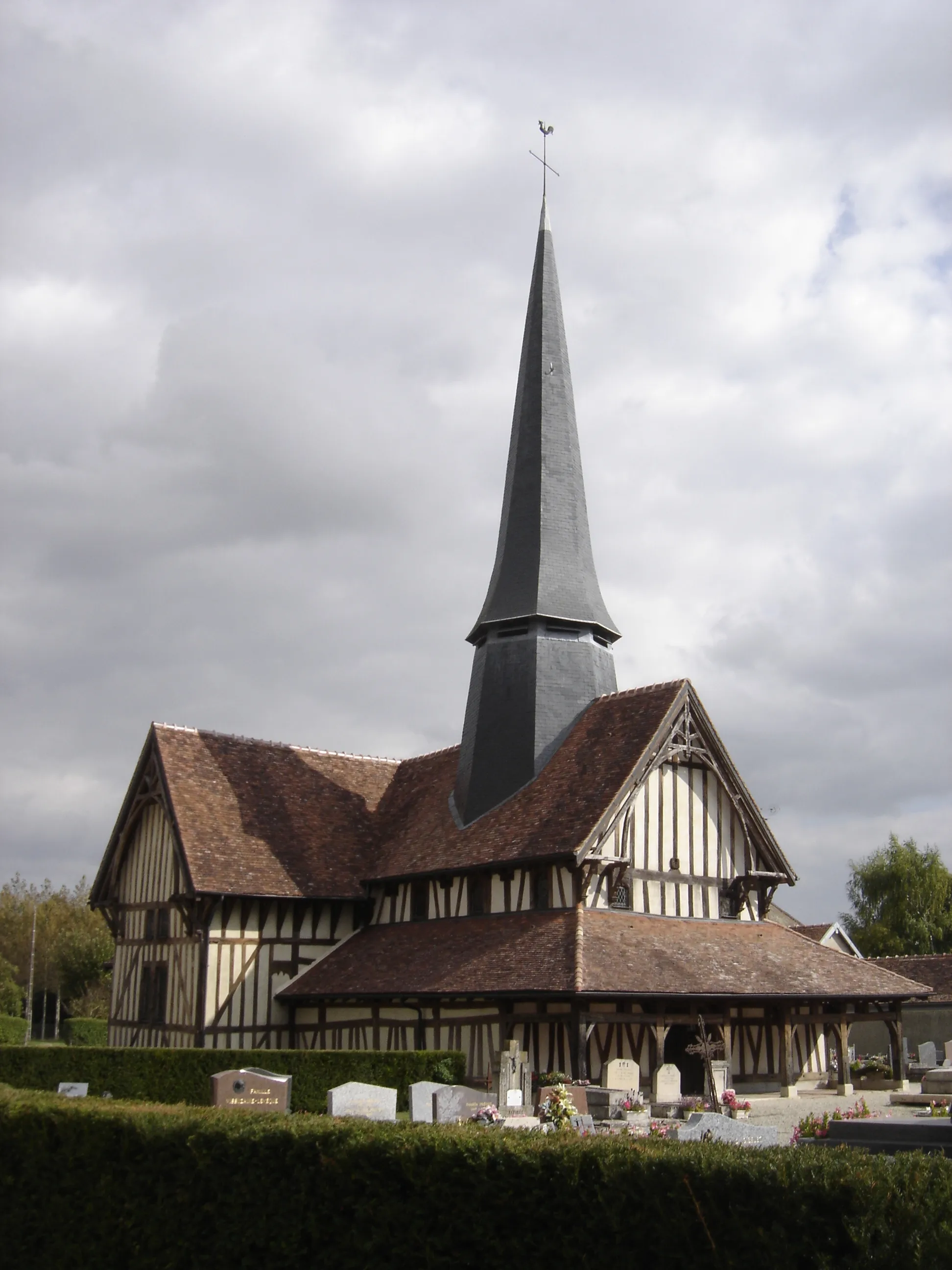 Photo showing: L'église à pans de bois de Longsols - Aube - France