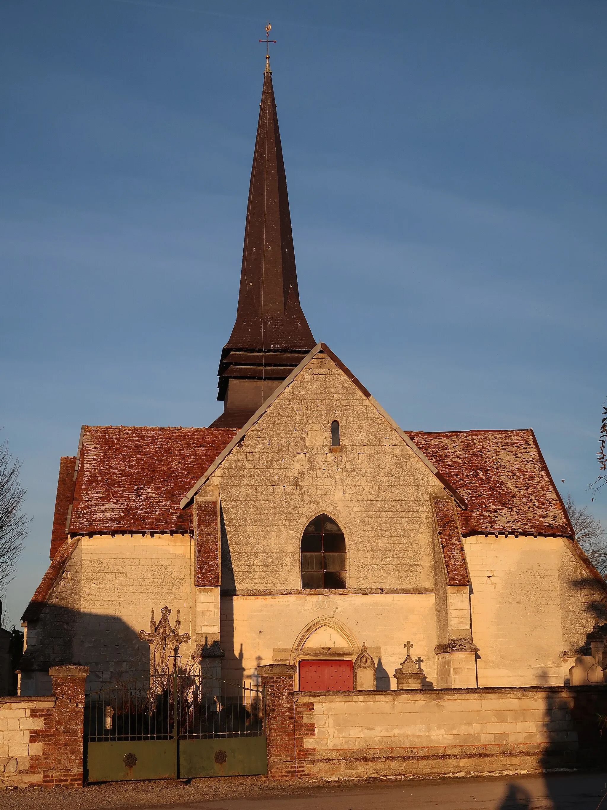 Photo showing: Église Saint-Denis à Avant-lès-Ramerupt, façade