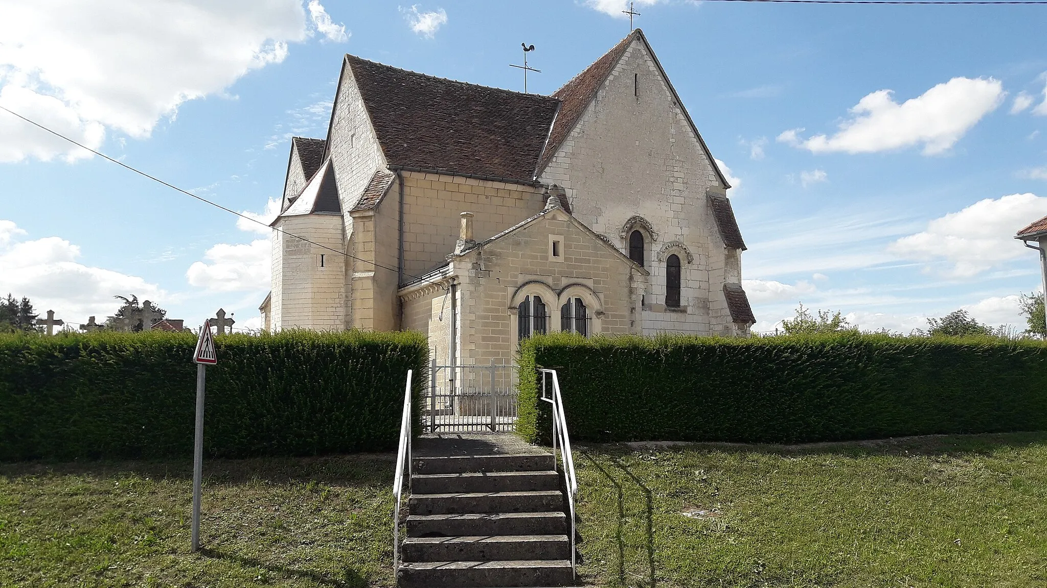 Photo showing: Église de Champfleury
