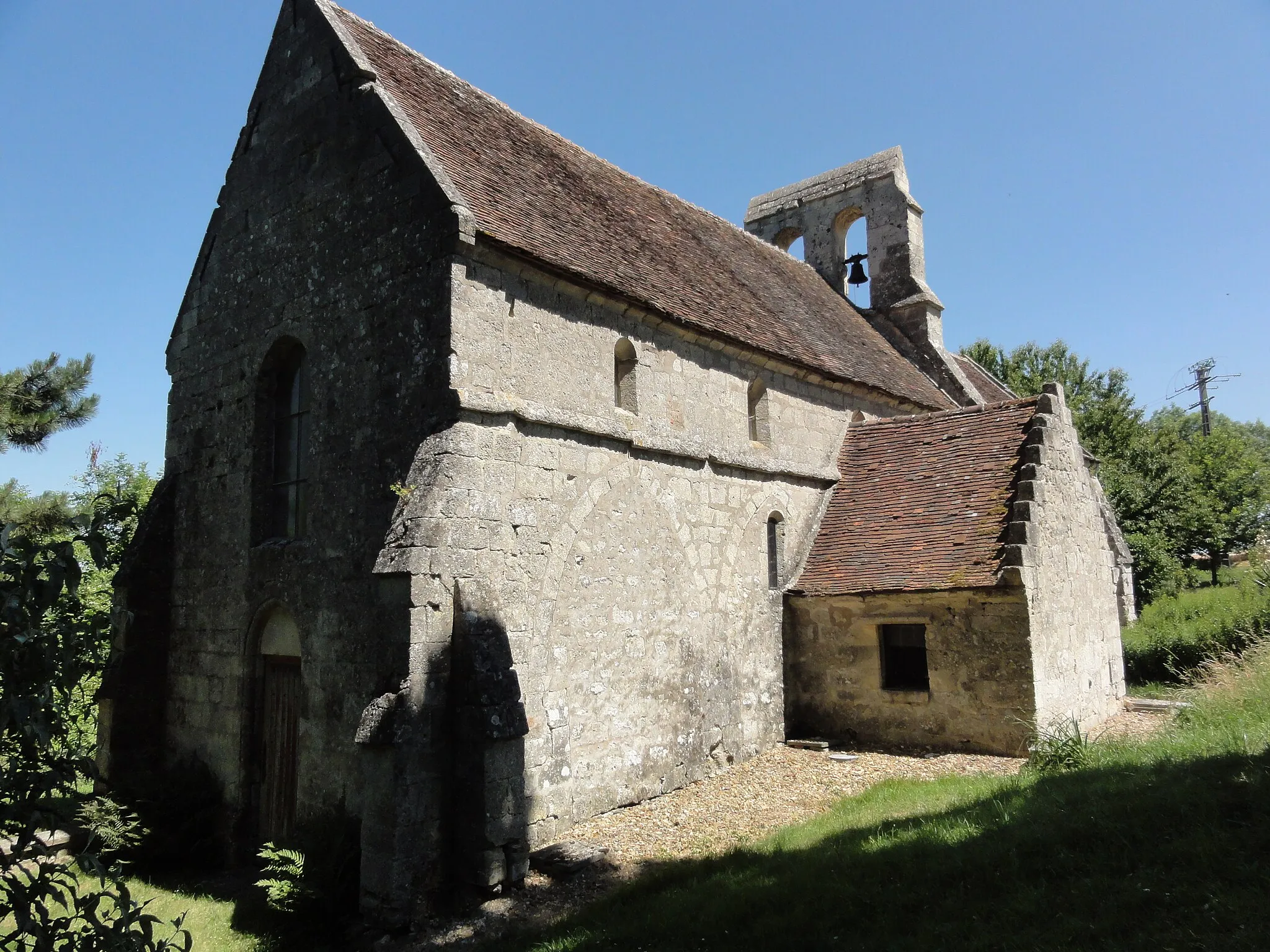 Photo showing: Longueval-Barbonval (Aisne) église de Barbonval