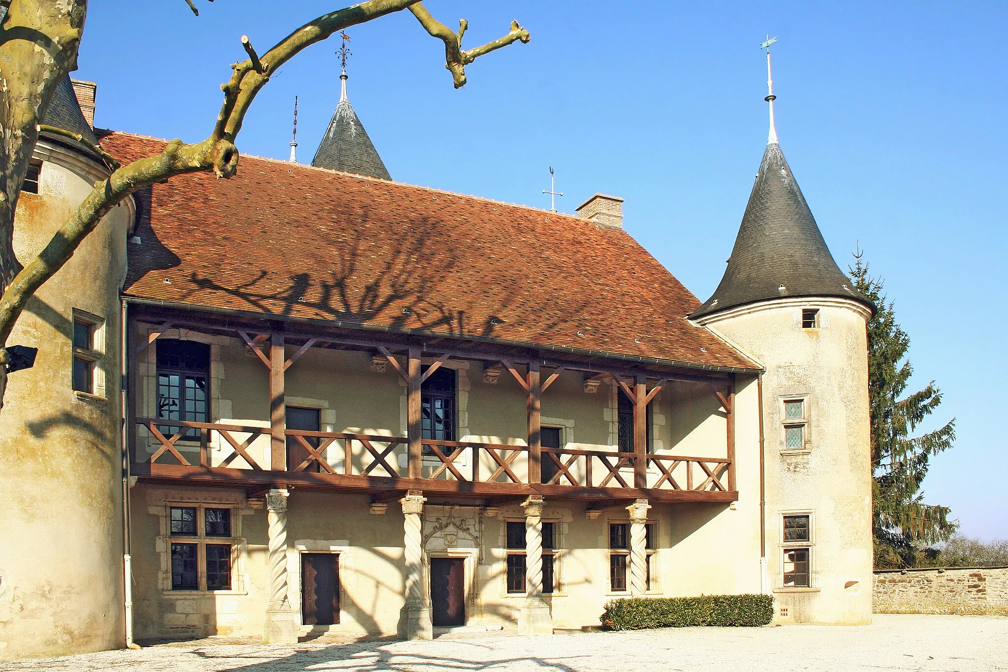 Photo showing: Manoir des Tourelles à Rumilly-lès-Vaudes