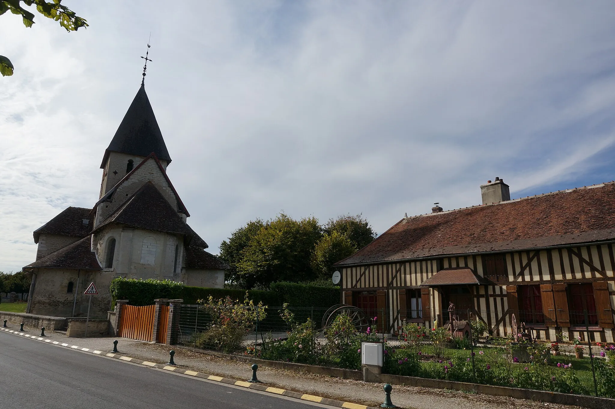 Photo showing: Église Saint-Martin de Moussey (Aube).