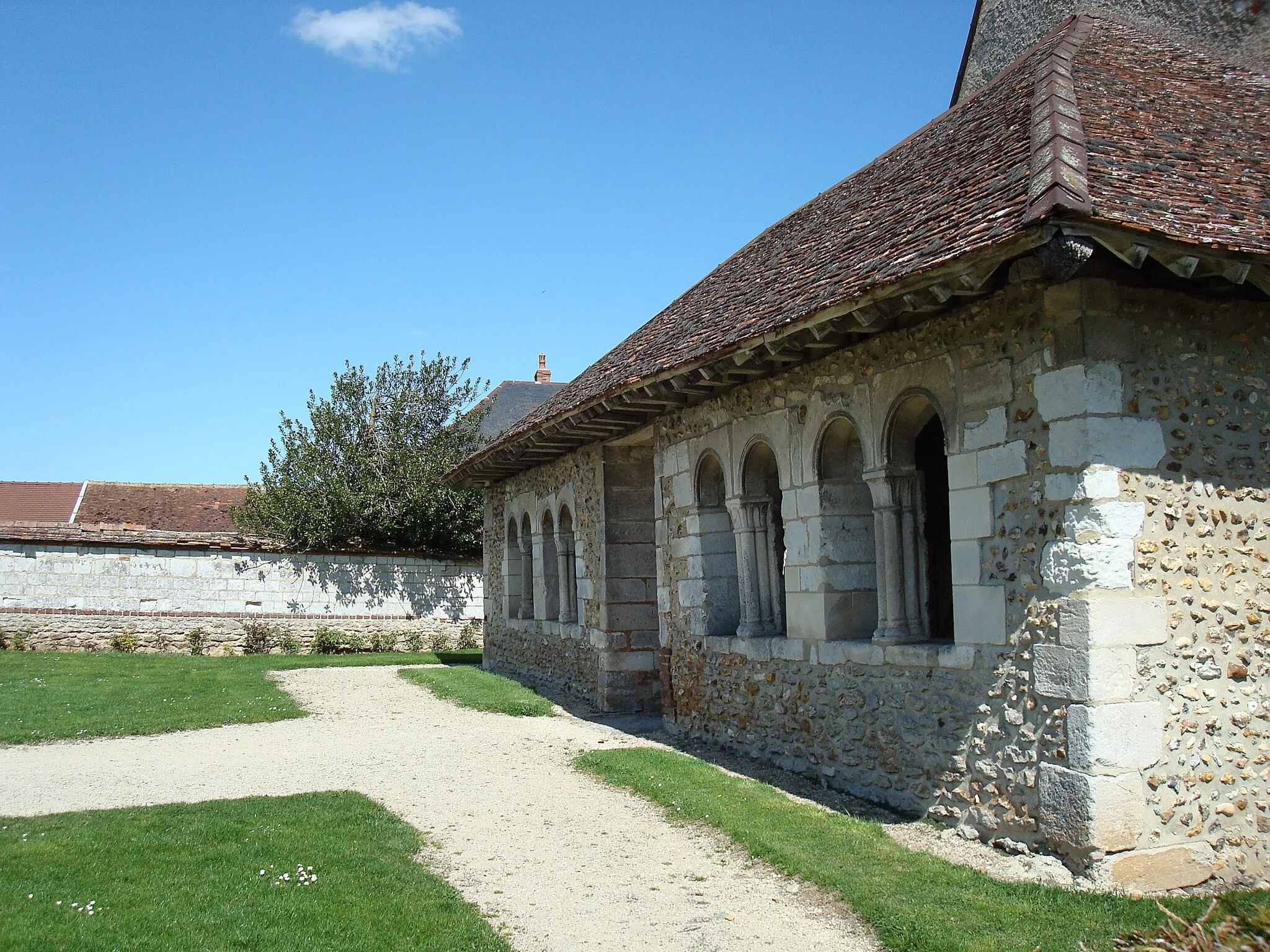 Photo showing: Eglise romane de Moussey (Aube)