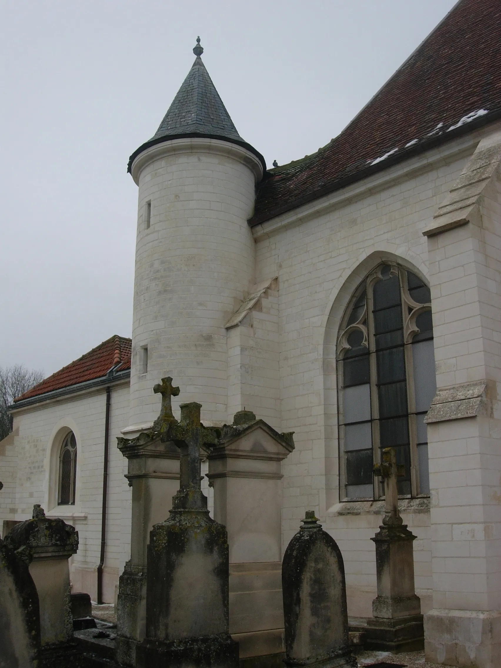 Photo showing: Eglise de Saint-Léger-près-Troyes