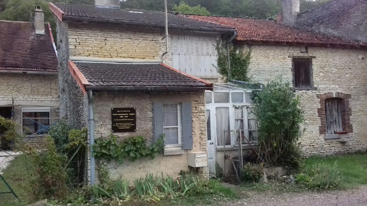 Photo showing: Maison de Berthe Kolochine-Erber à Fravaux (Aube).