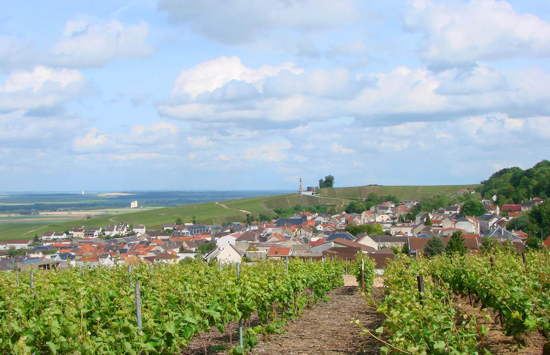 Photo showing: Verzenay, village de la Montagne de Reims,Marne(51),France.Vignoble du champagne.