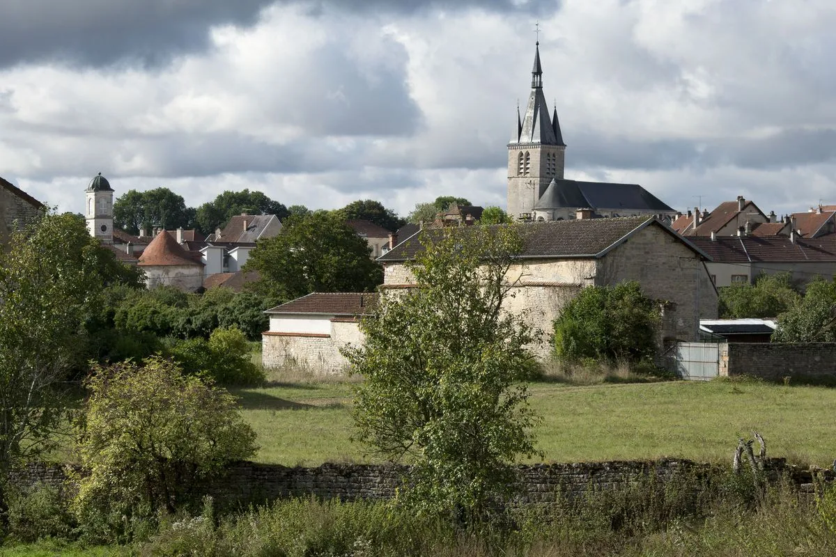 Photo showing: Châteauvillain : vue générale sur la cité